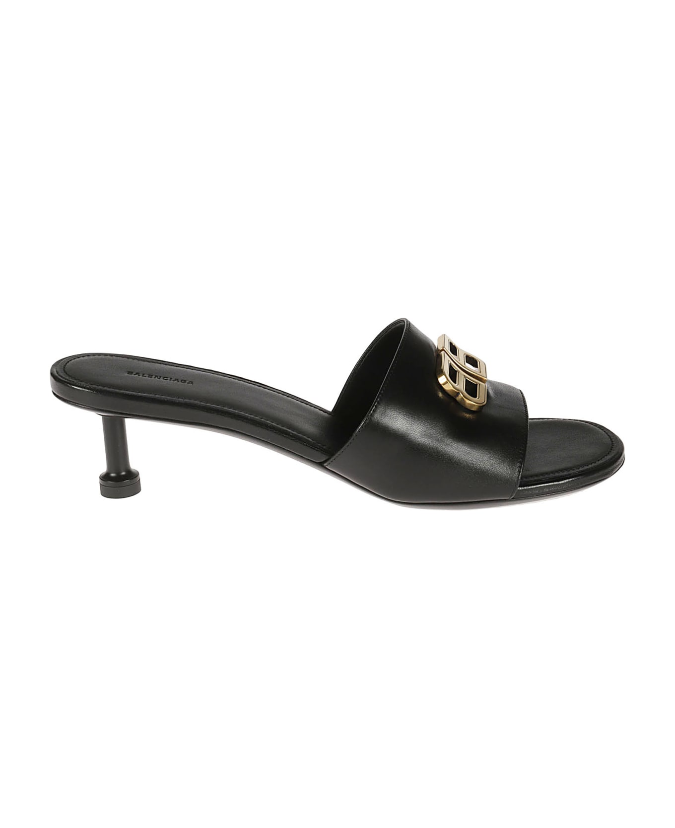 Balenciaga Groupie M50 Sandals - Black/Gold Vintage