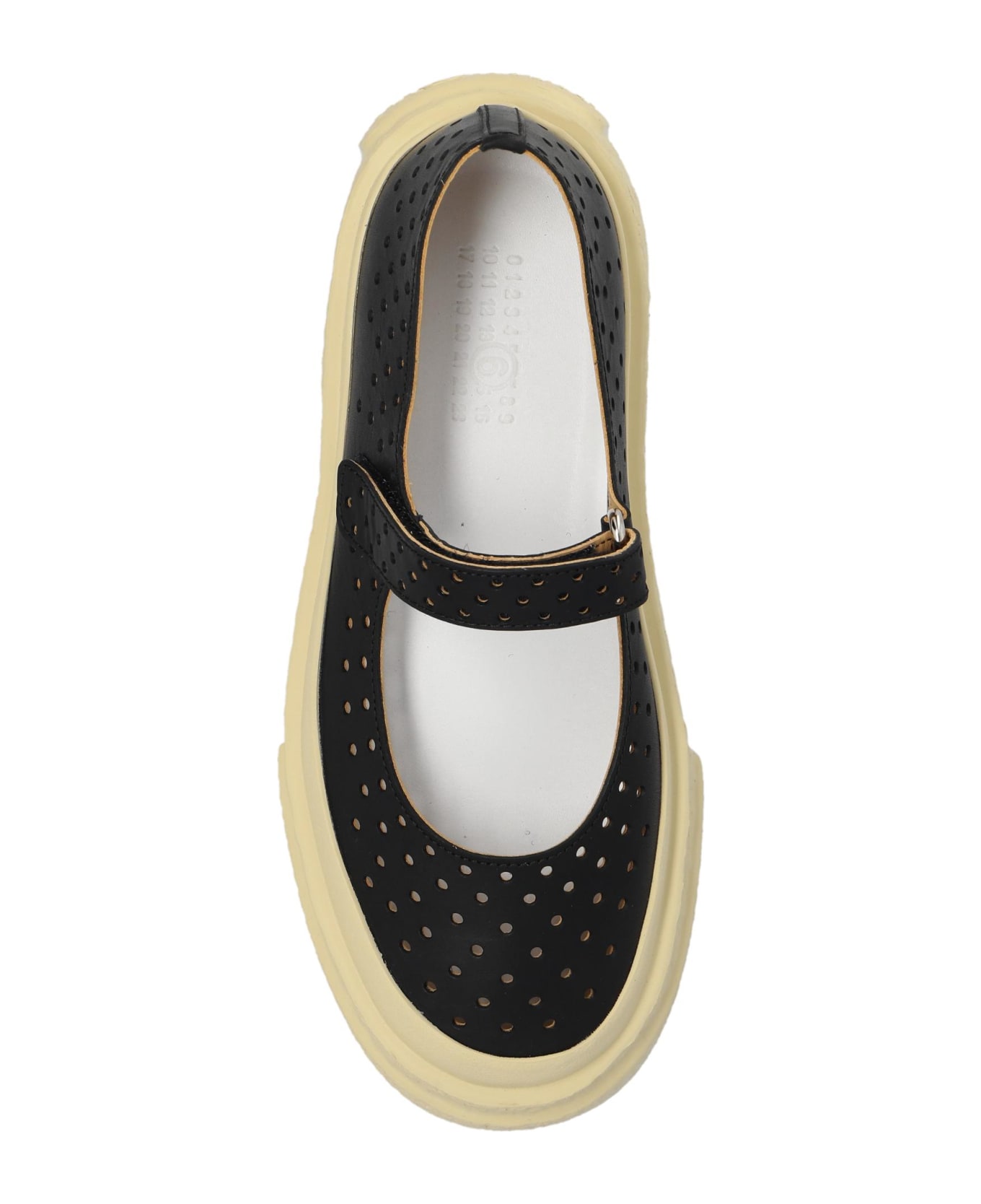 MM6 Maison Margiela 'gambetta' Platform Shoes - Nero ウェッジシューズ