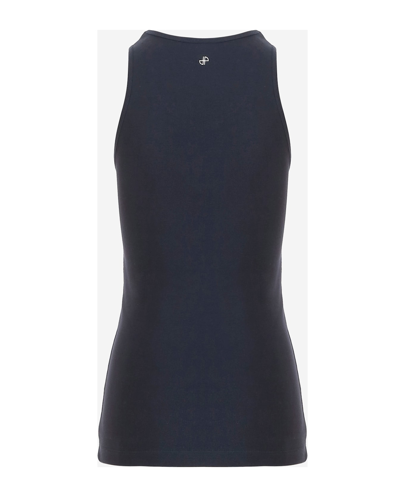Patou Tank Top With Logo - Blue