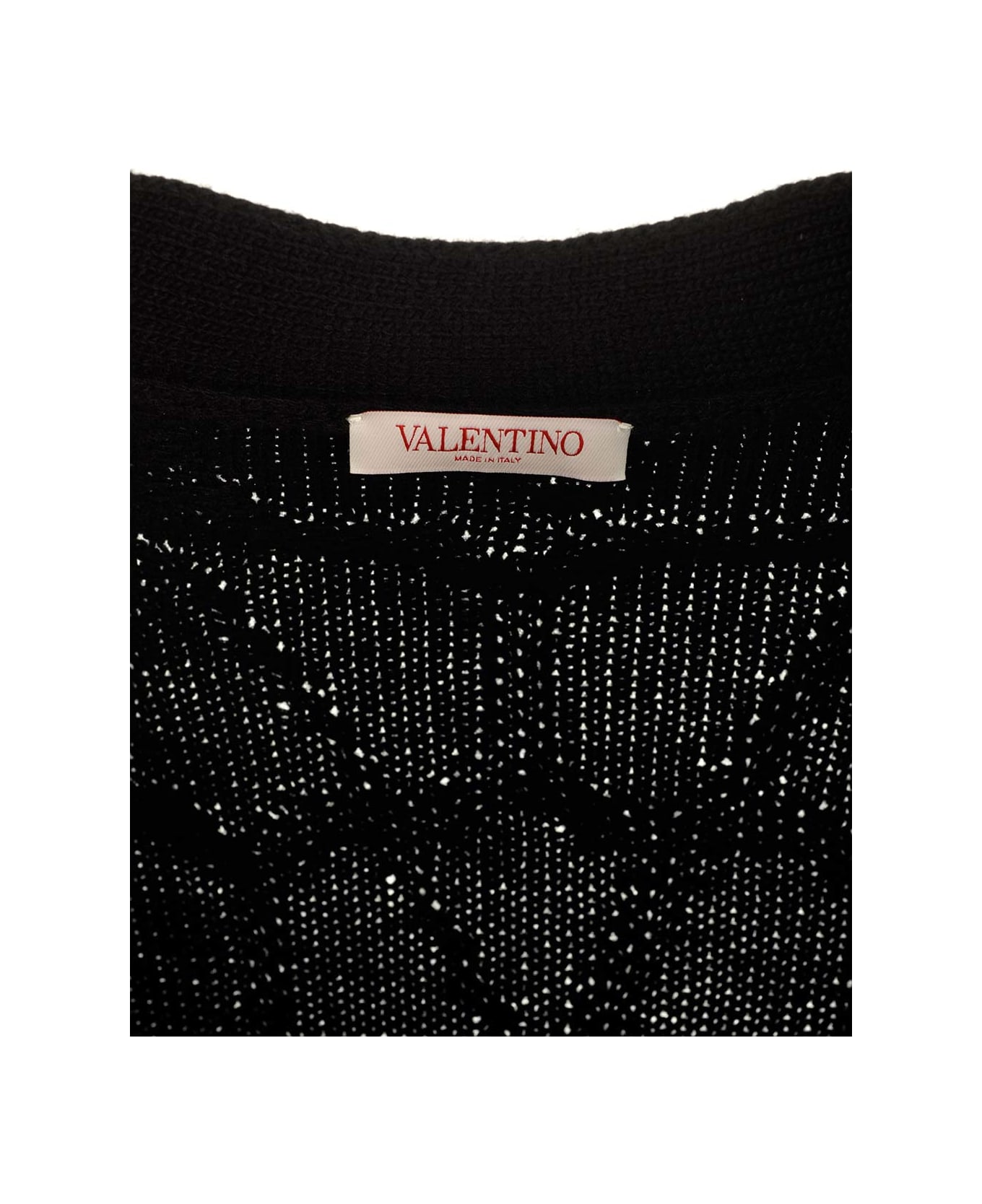 Valentino 'toile Iconographe' Cardigan - Black