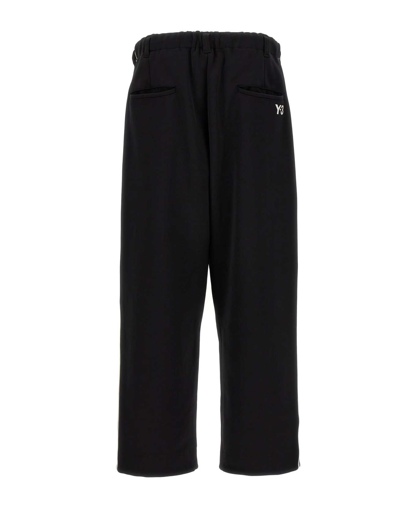 Y-3 Side Band Joggers - White/Black name:467