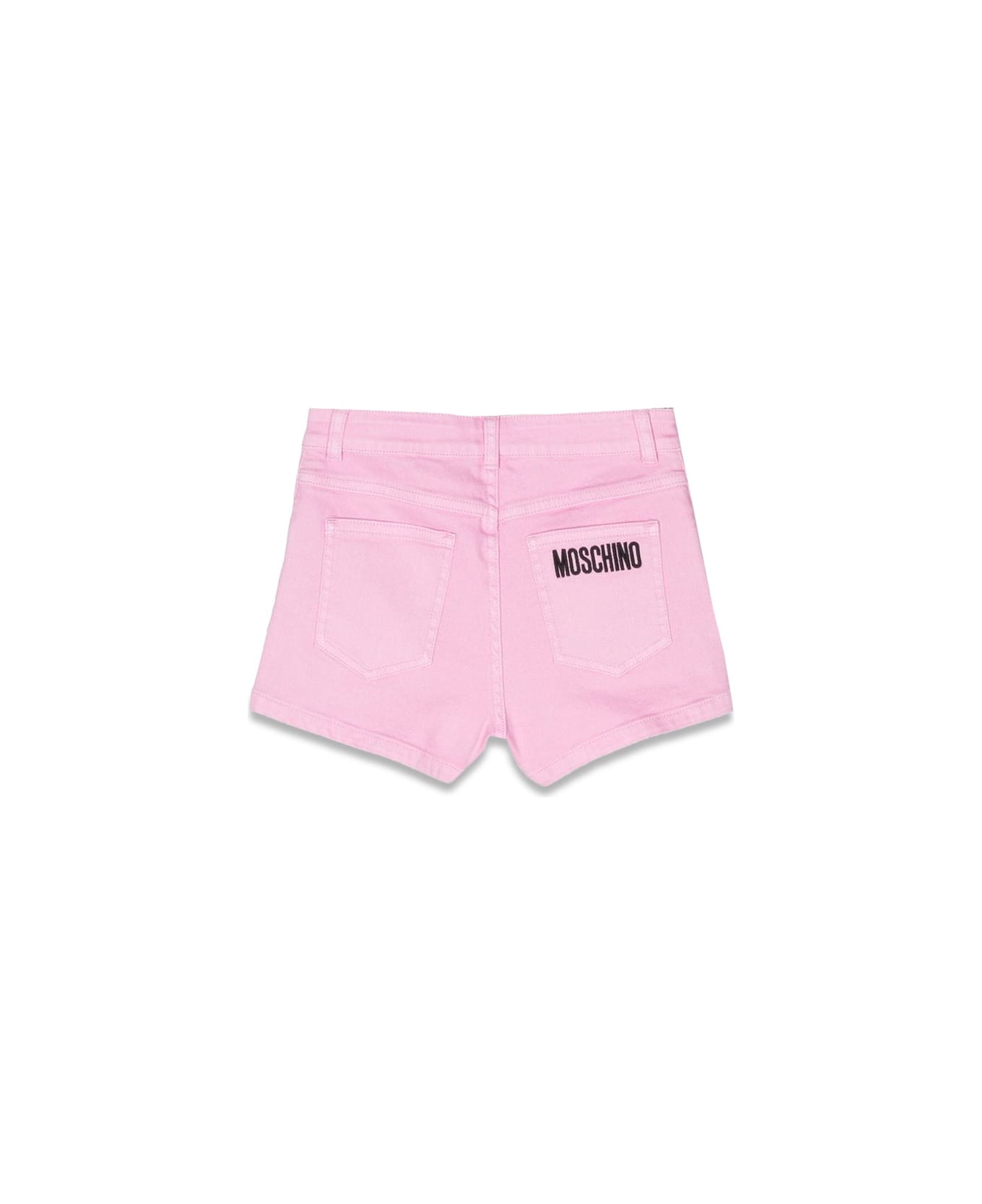 Moschino Toy Pop Patch Shorts - PINK