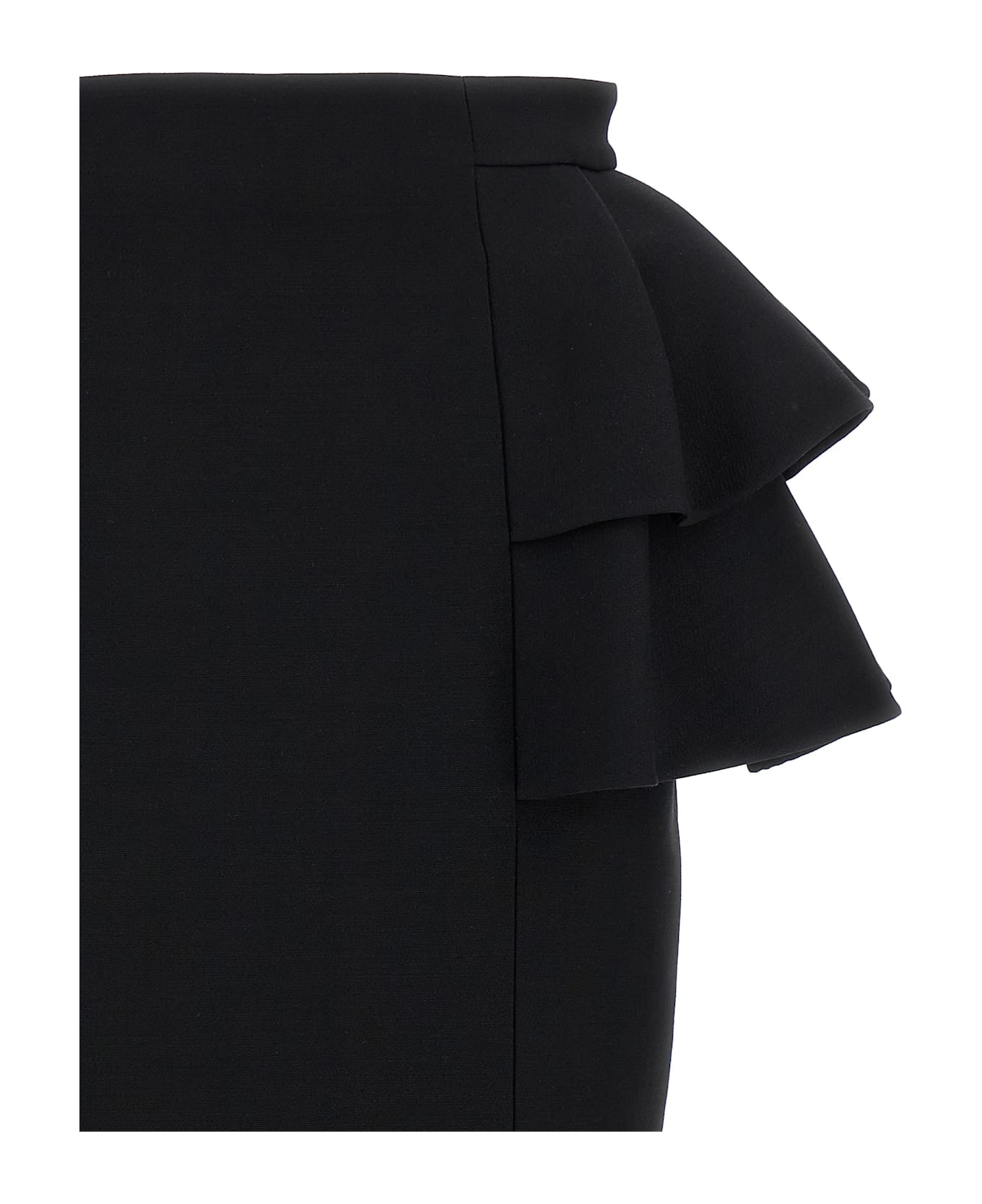Valentino Garavani Crepe Couture Skirt - Black  