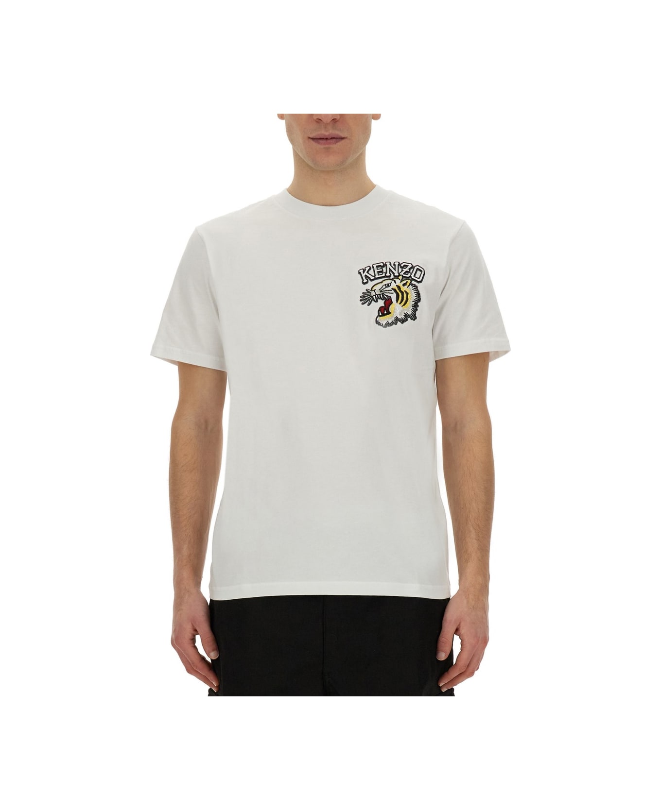Kenzo "tiger Varsity" T-shirt - WHITE