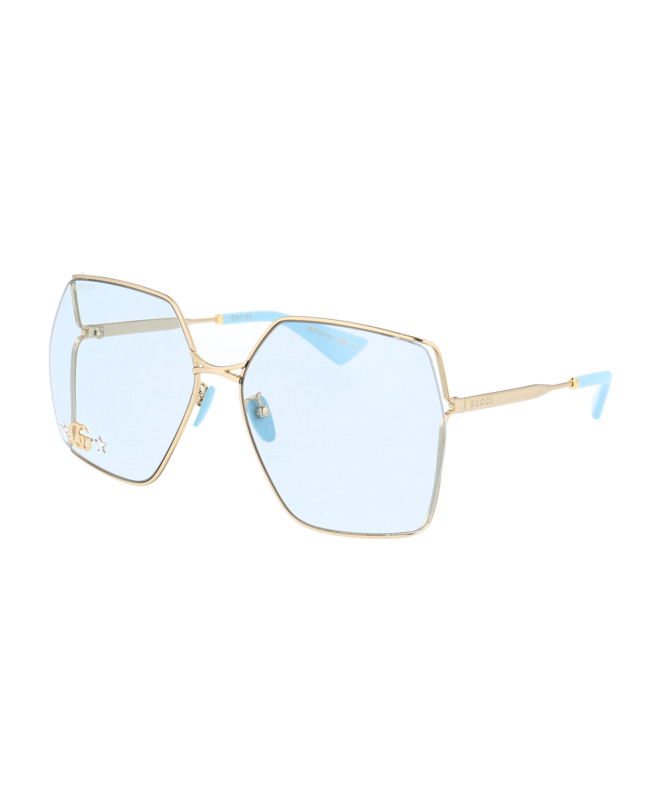 Gucci Eyewear Gg0817s Sunglasses - 004 s marled effect sunglasses