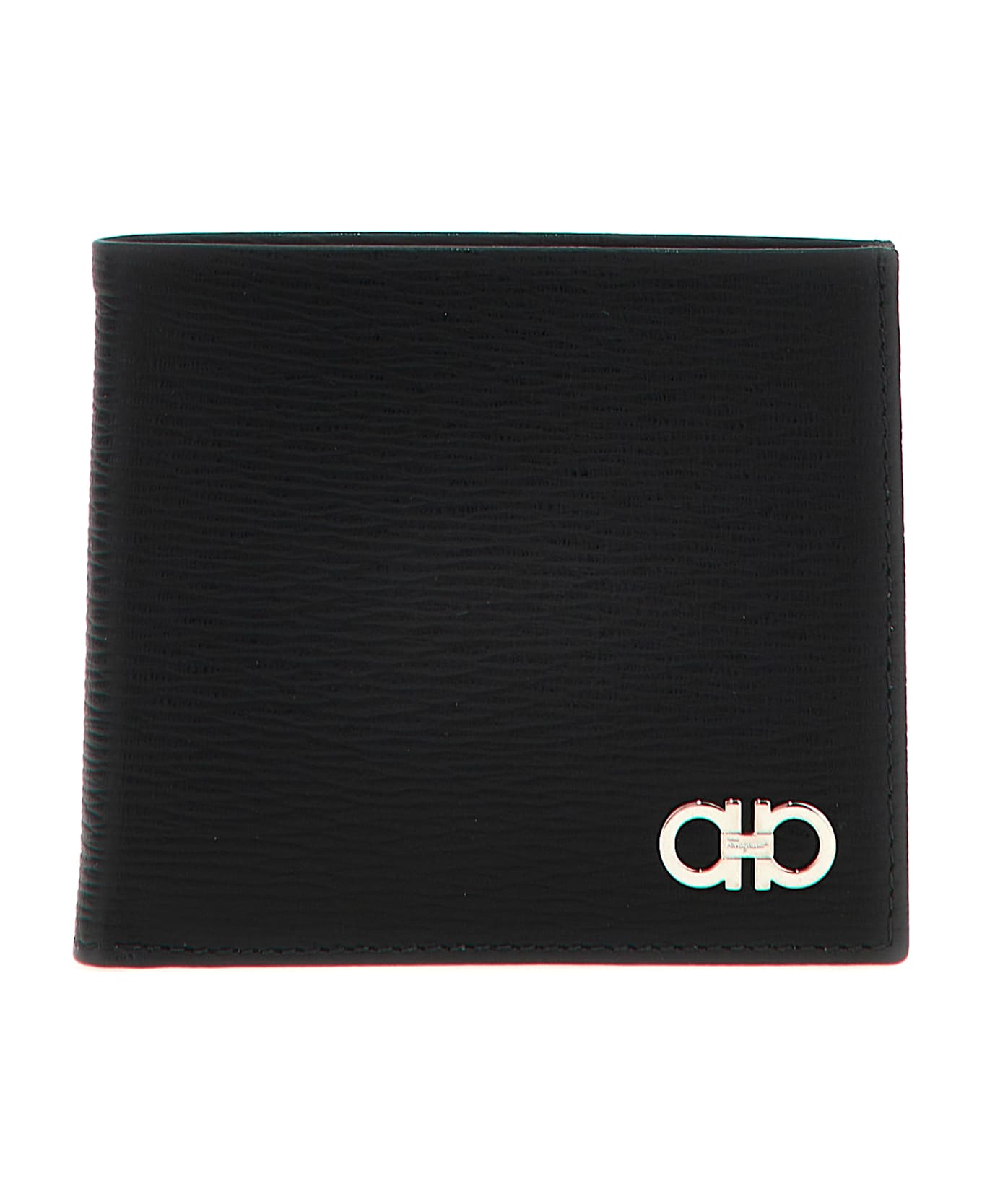 Ferragamo 'revival Gancio' Wallet - Black  
