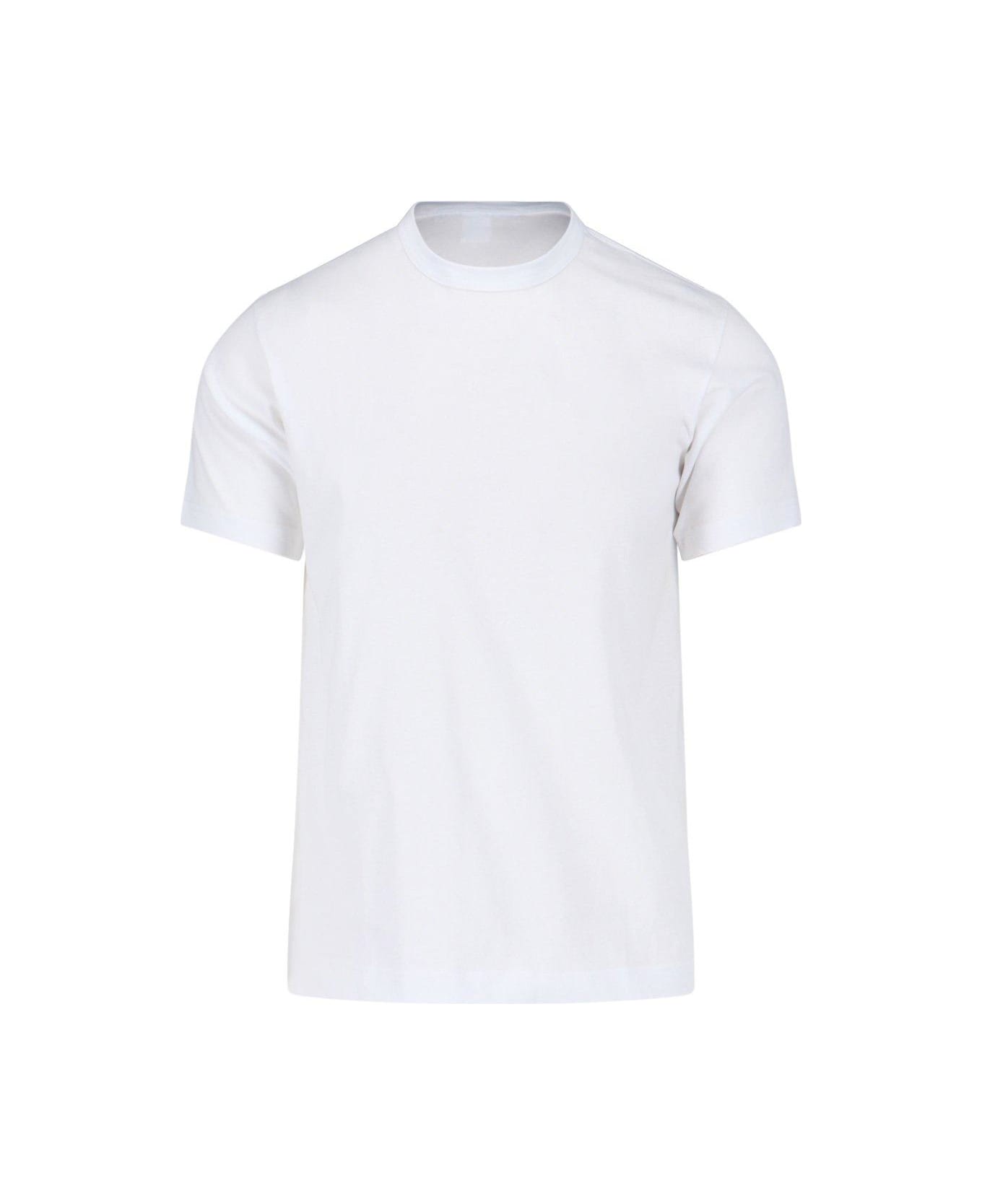 Comme des Garçons Shirt Basic T-shirt - White