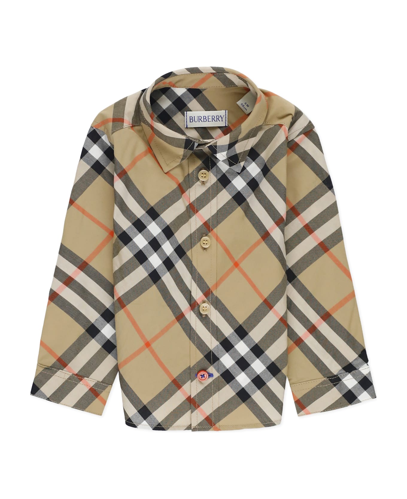 Burberry Camicia Check - Beige