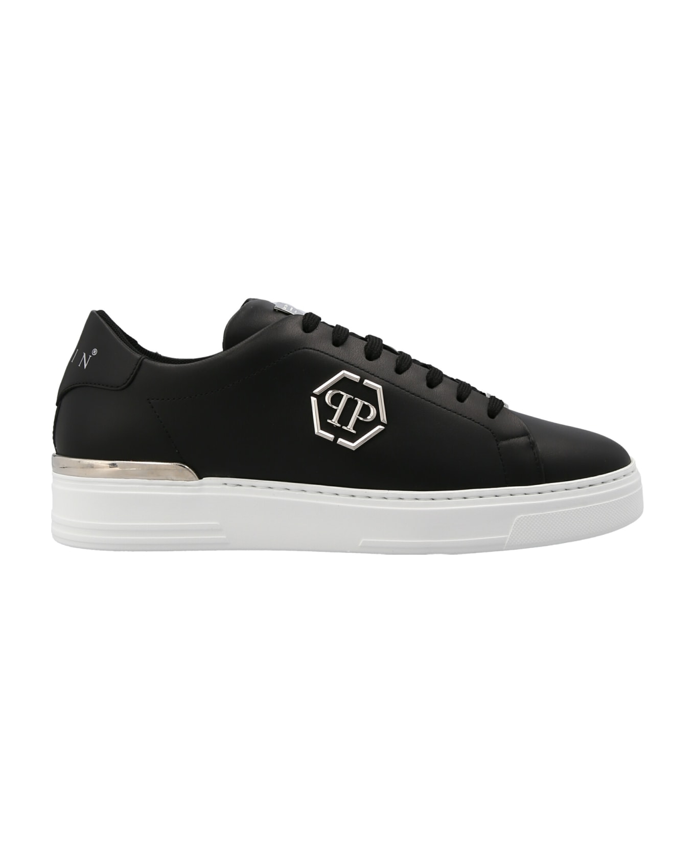 Philipp Plein 'hexagon' Sneakers - White/Black