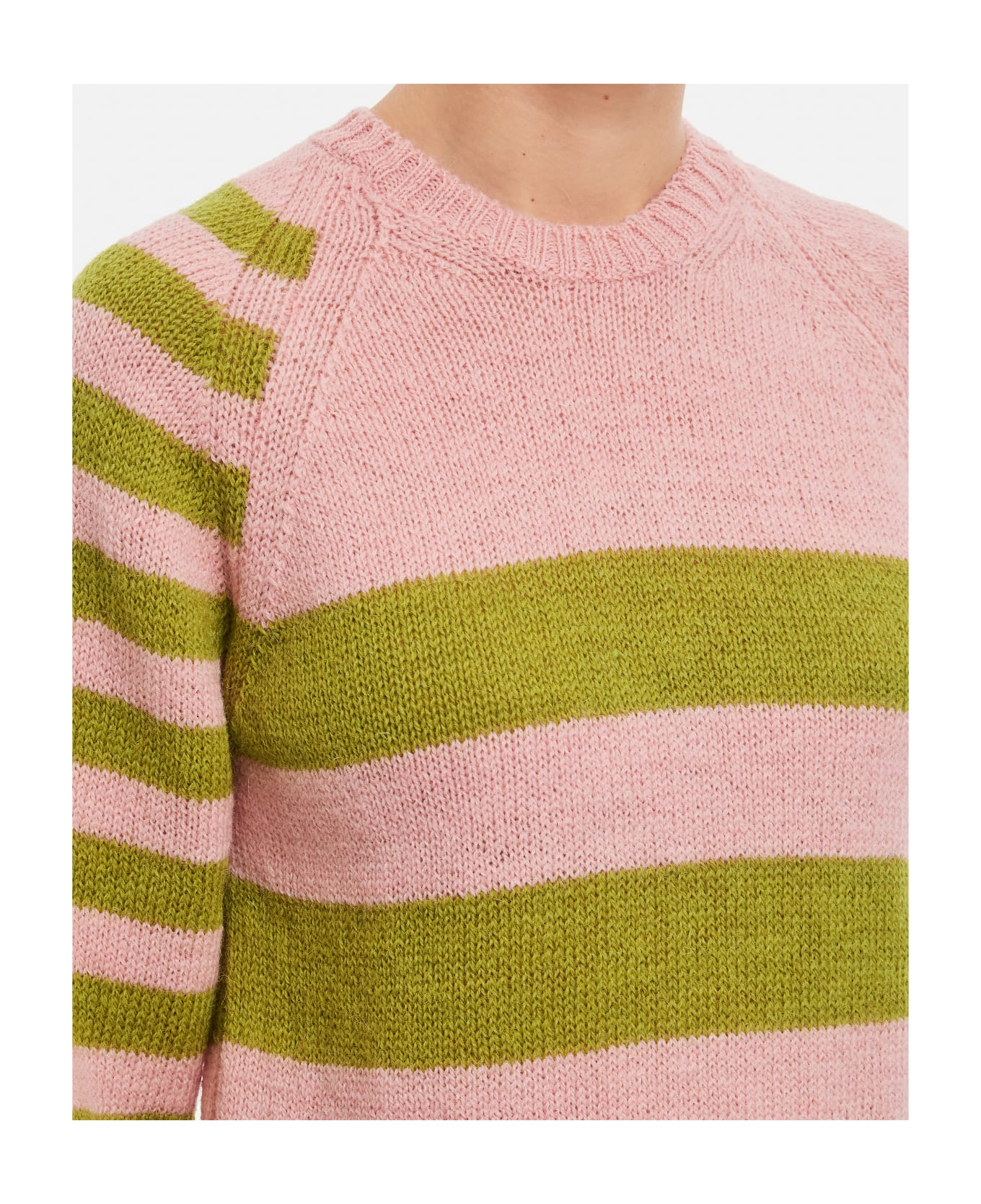 Molly Goddard Ines Wool Sweater - Pink