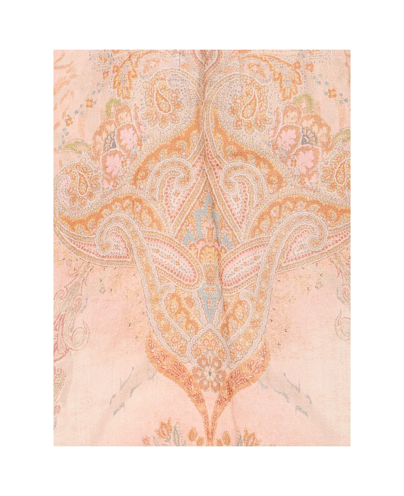 Zimmermann Pink Top - Bianco e Rosa