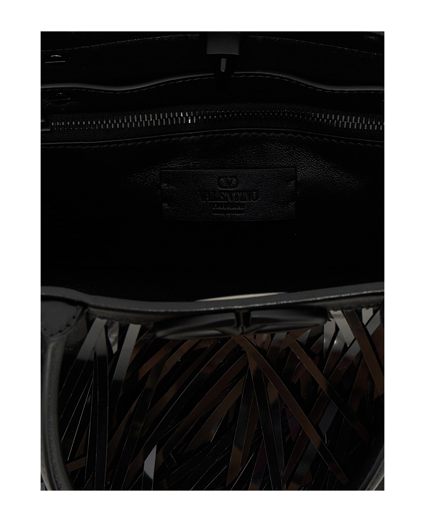 Valentino Garavani Shooping Valentino Garavani 
small Tote Vlogo
 - BLACK