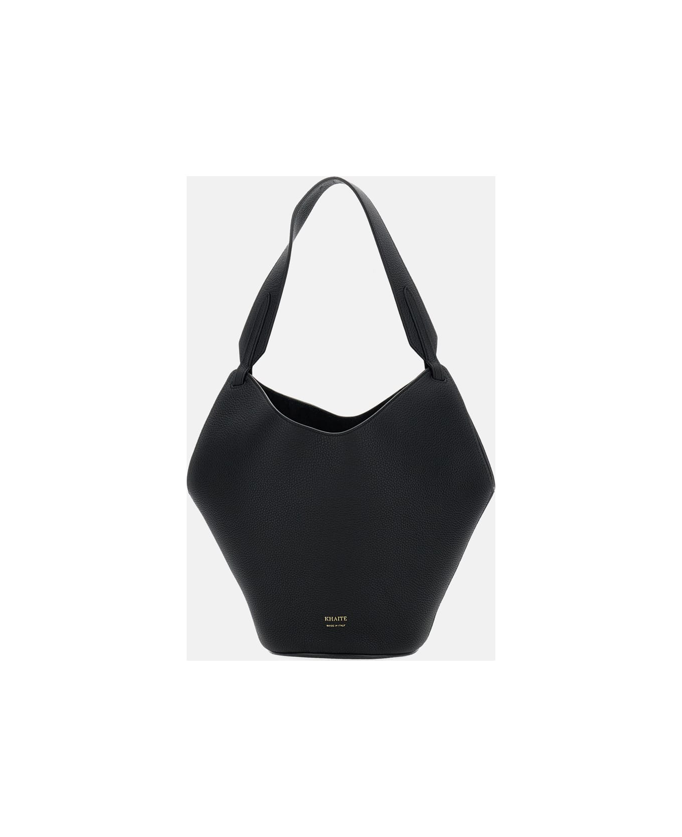 Khaite Lotus Mini Tote - Black