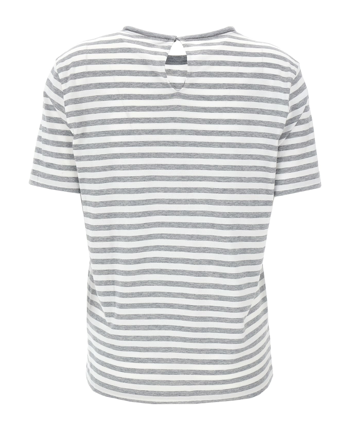 Brunello Cucinelli Striped T-shirt - Multicolor