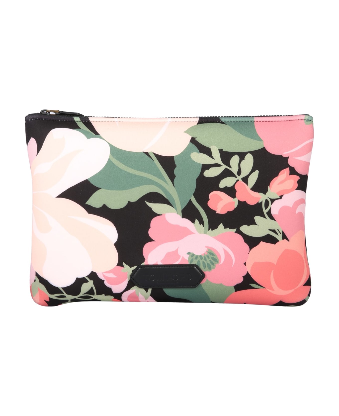 Tom Ford Floral Print Pouch - ROSA
