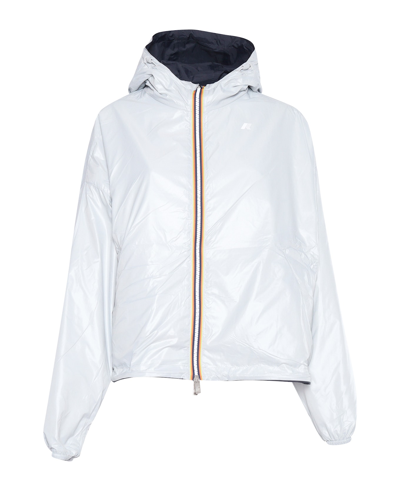 K-Way Laurette Plus.2 Double Short Down Jacket - BLUE