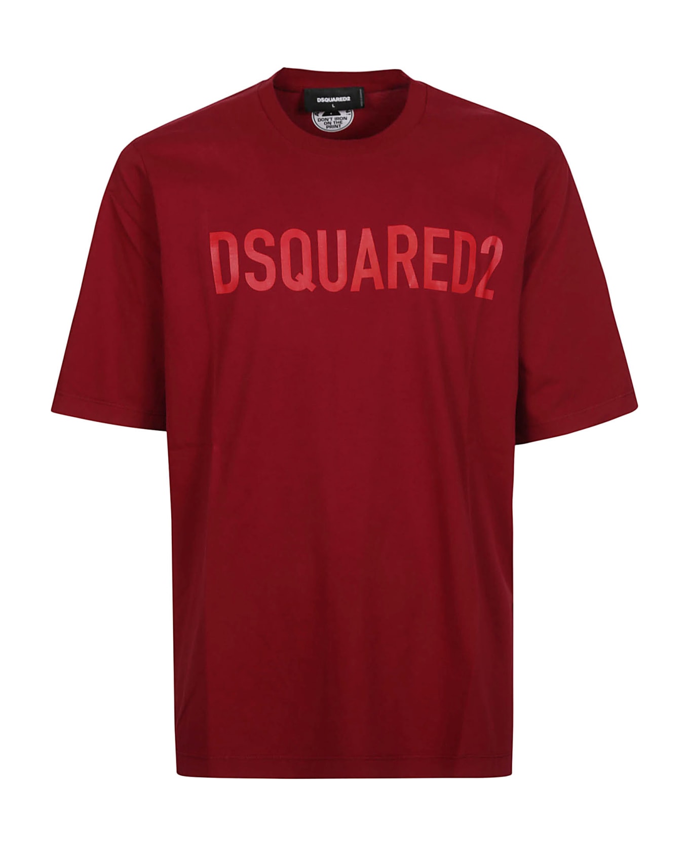 Dsquared2 Loose Fit T-shirt - W Cherry Pop