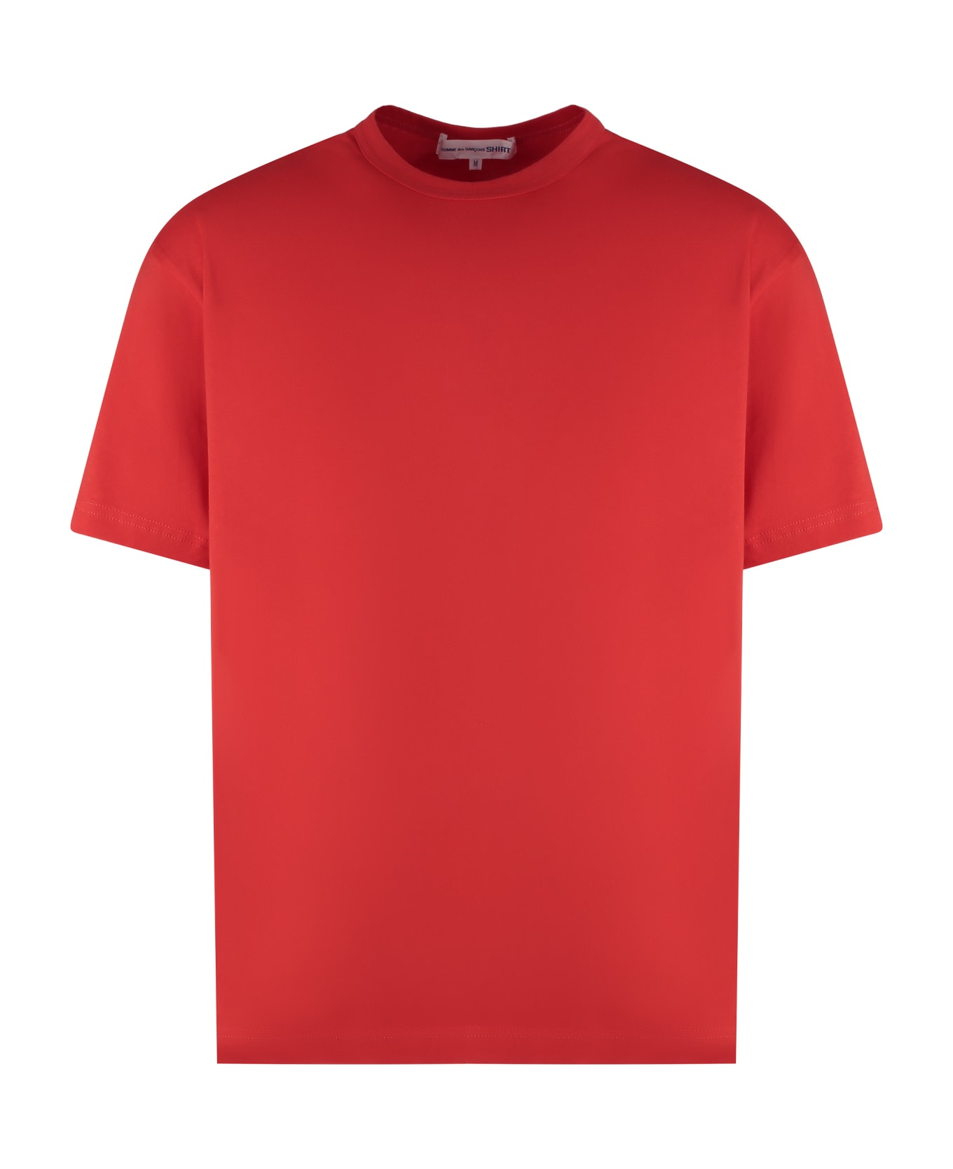 Comme des Garçons Cotton T-shirt - Rosso シャツ