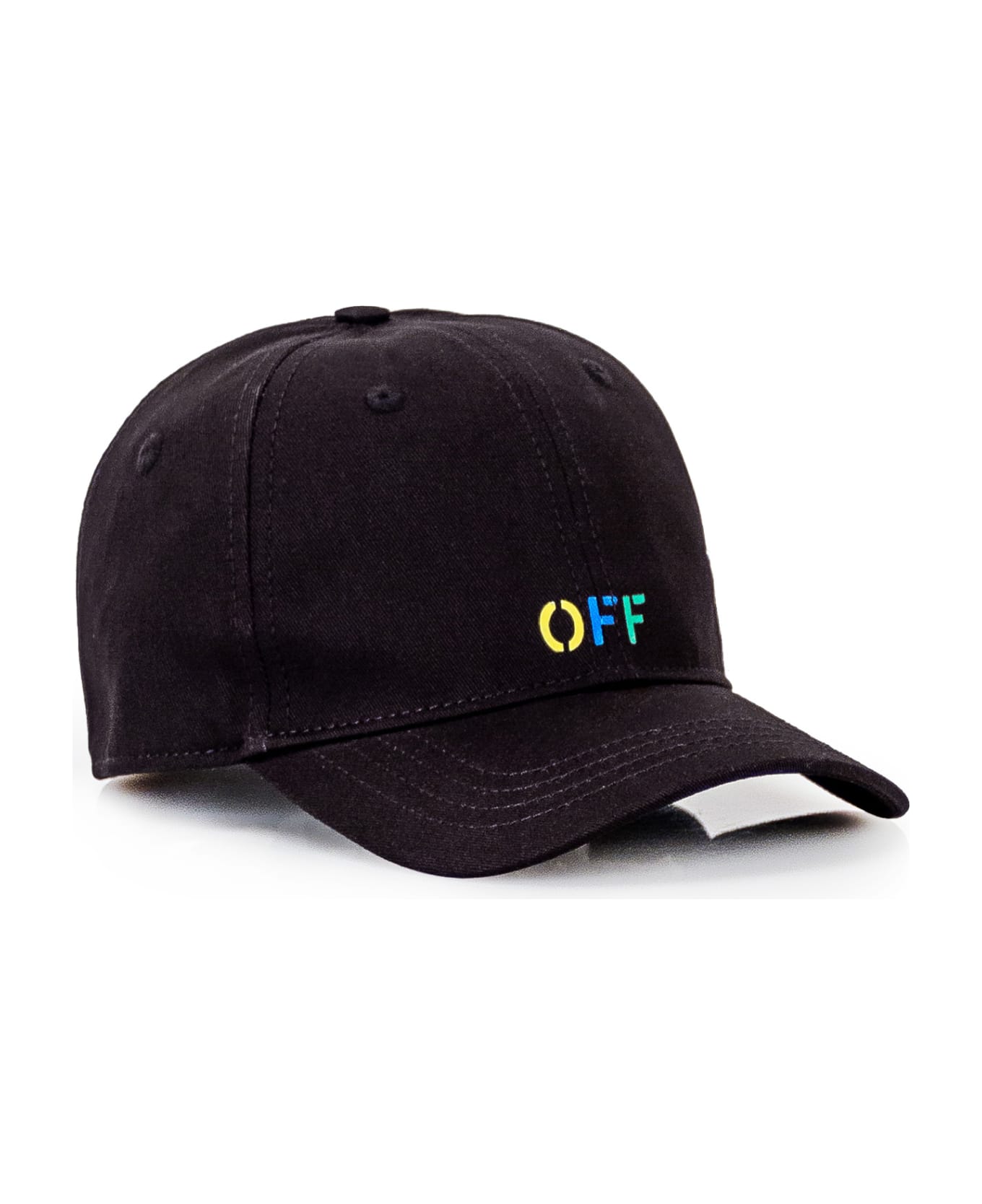 Off-White Logo Cap - BLACK MULTICOLOR アクセサリー＆ギフト