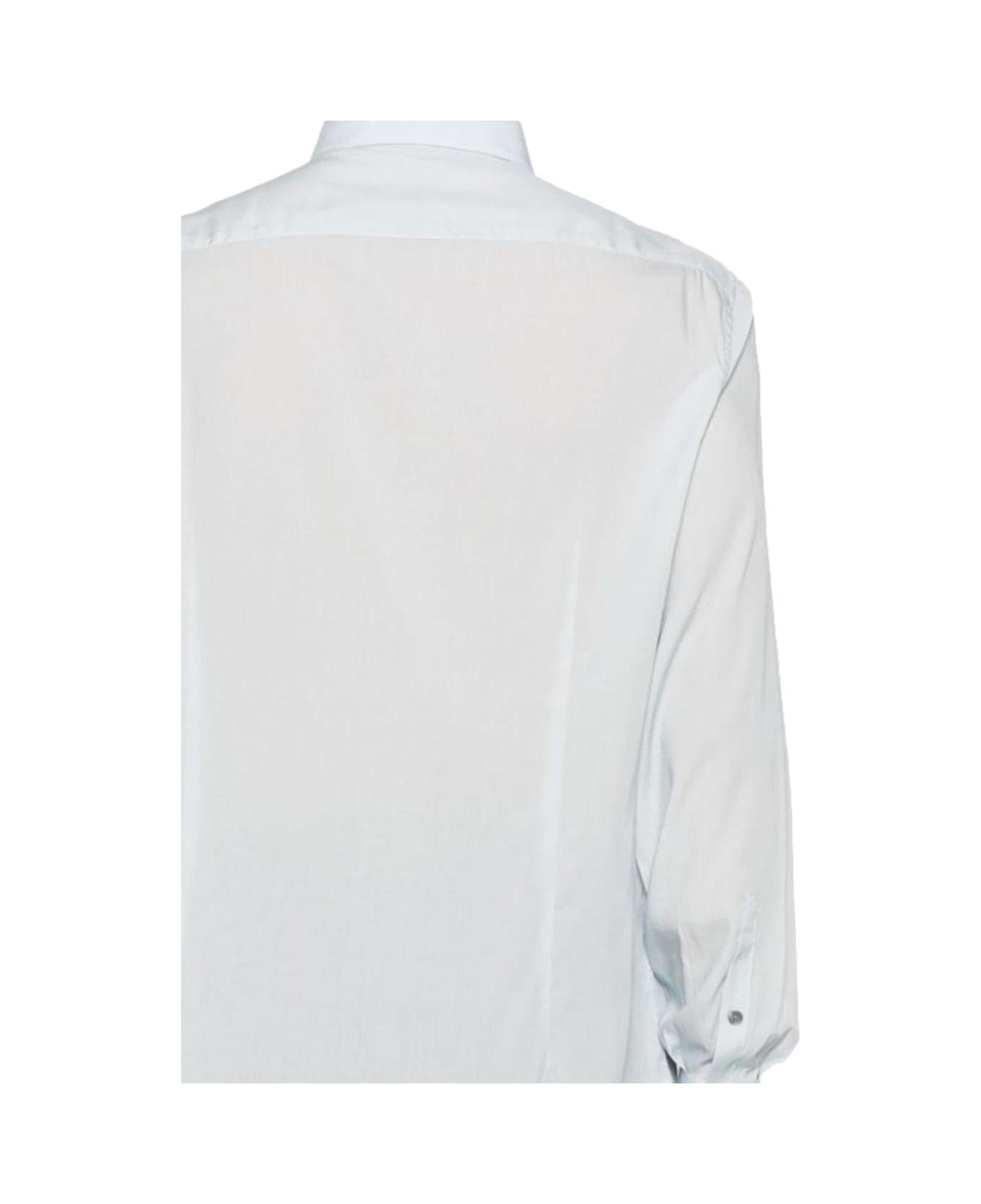 Emporio Armani Button-down Shirt - Clear Blue