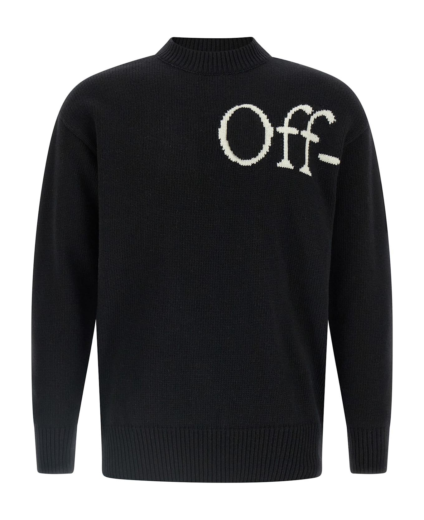 Off-White 
bookish Shared Knit
 Sweater - White/Black