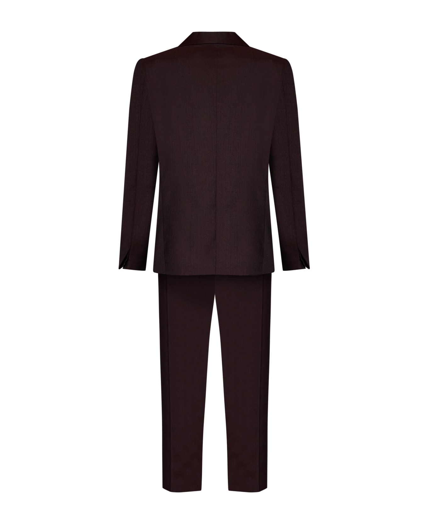 Low Brand 1b Evening Suit - Bordeaux スーツ