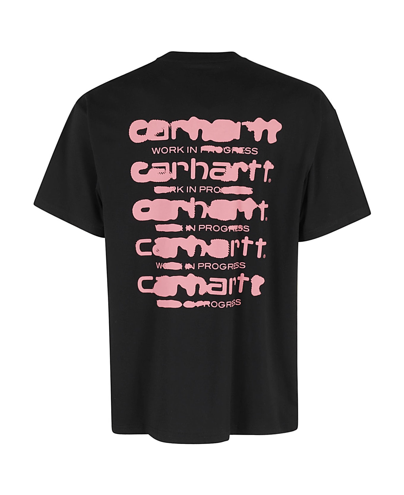 Carhartt Ss Ink Bleed - Black Pink