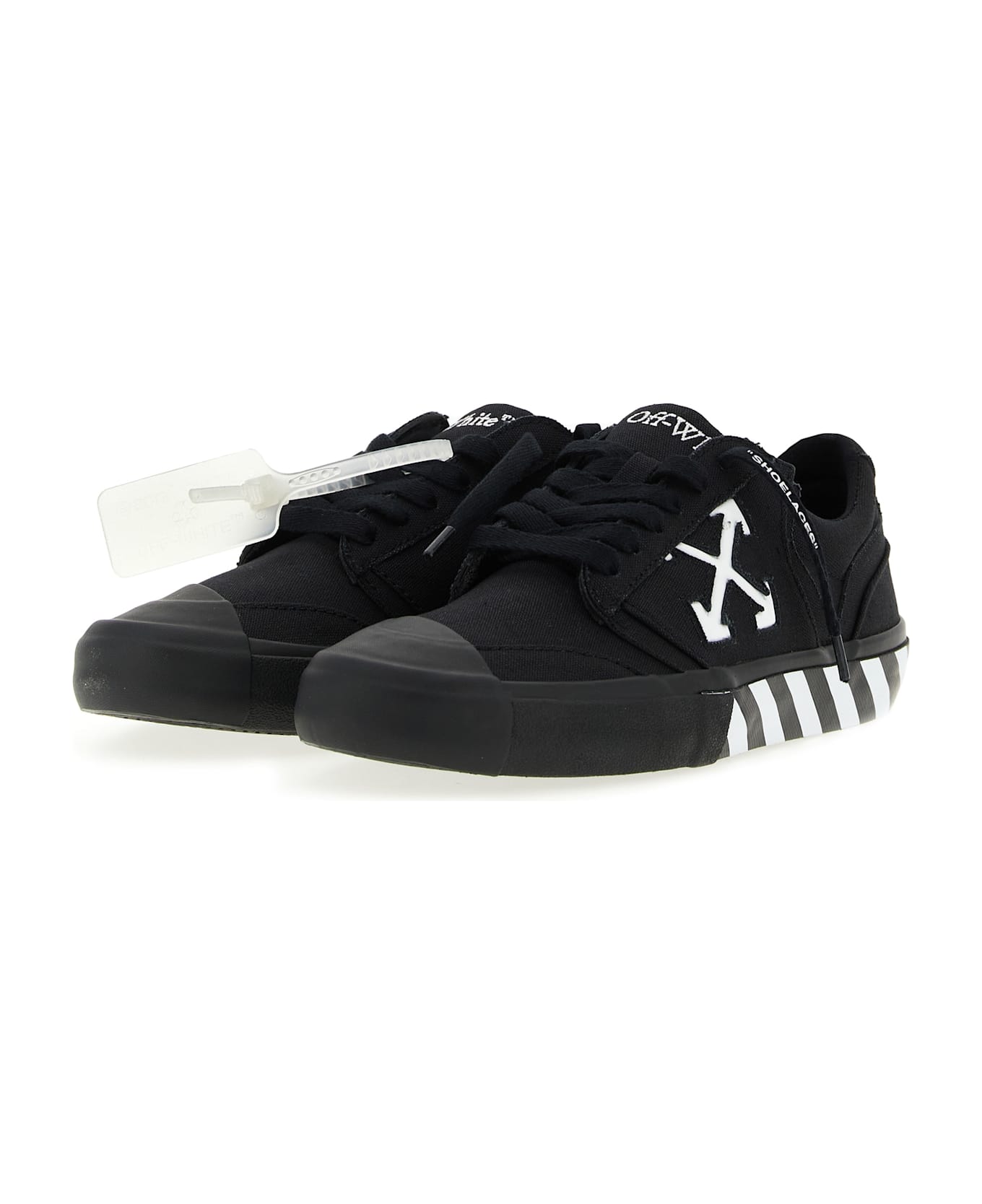 Off-White 'vulc Undercut' Sneakers - White/Black