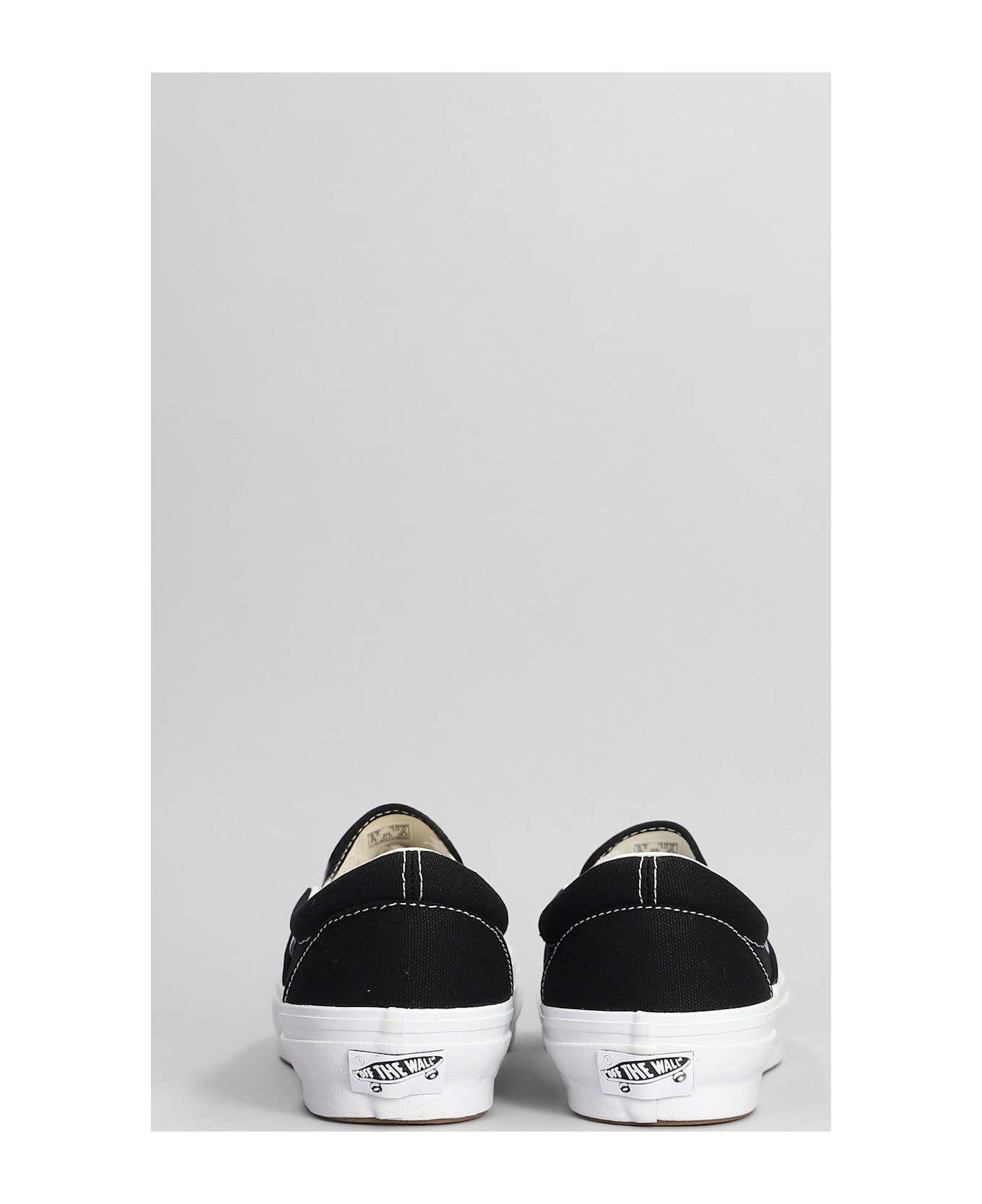 Vans Lx Slip-on Reissue98 Sneakers In Black Fabric - black