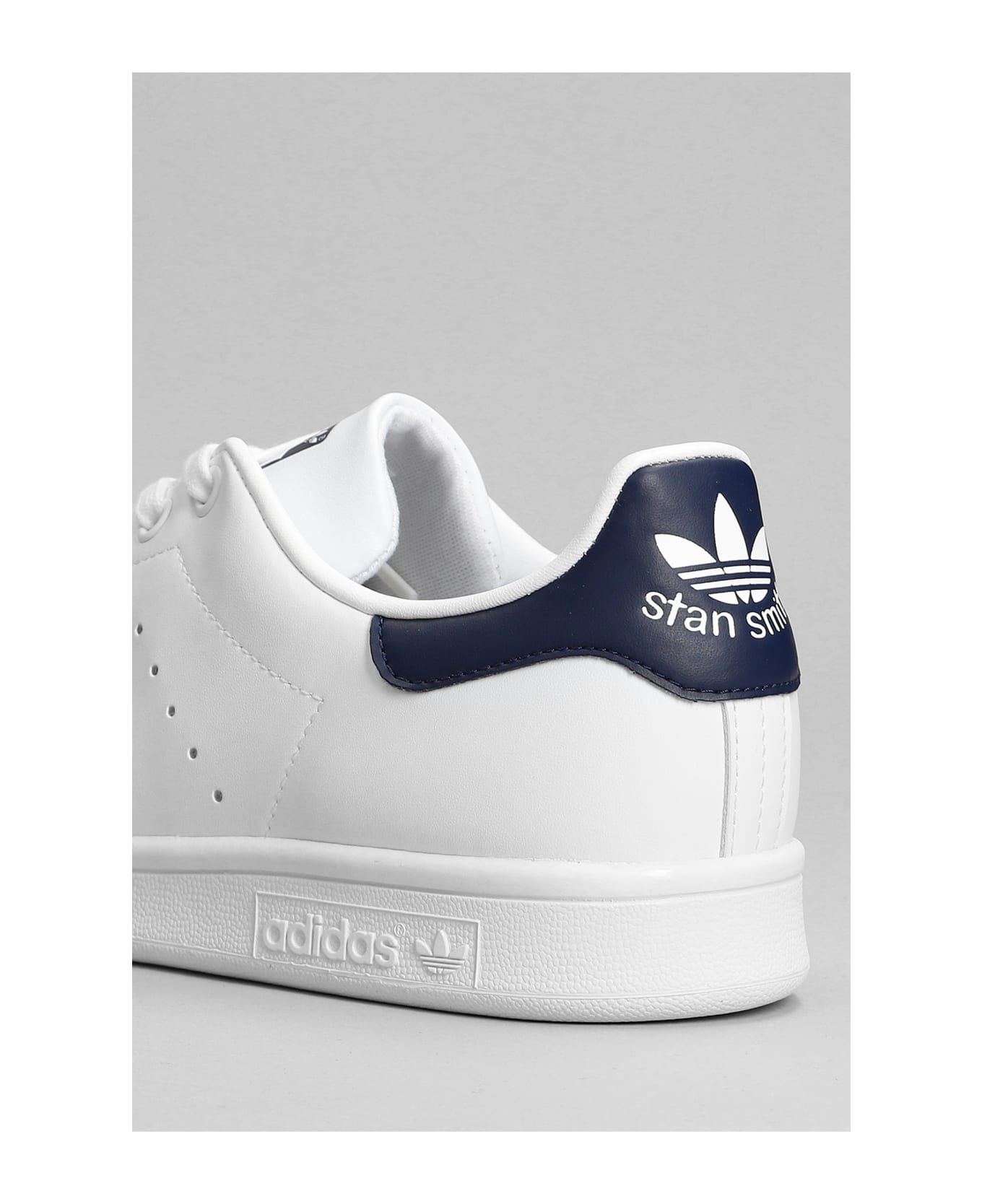 Adidas Stan Smith Sneakers In White Leather