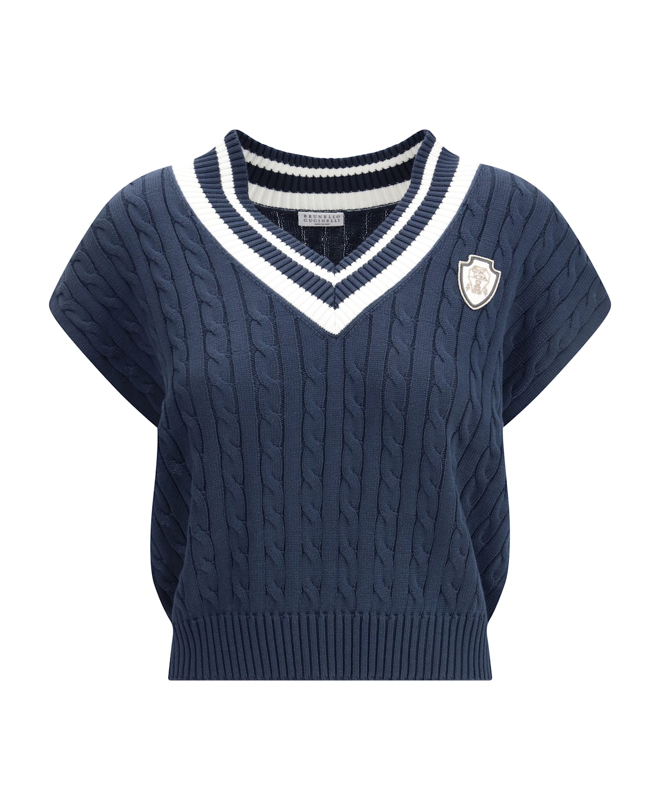 Brunello Cucinelli Aran-patterned Vest