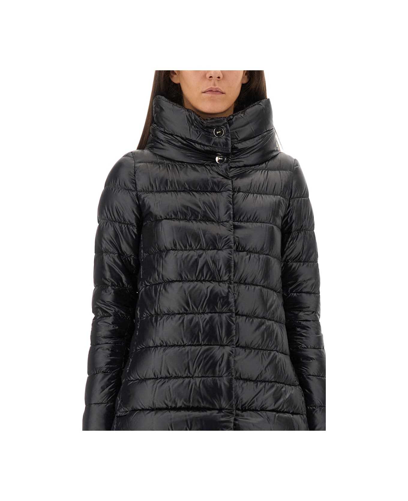 Herno Down Jacket "a-shape Amelia" - BLACK