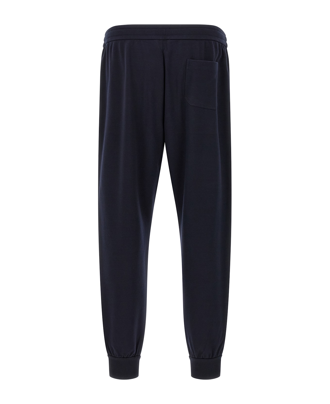 Brioni Cotton And Cashmere Joggers - Blue