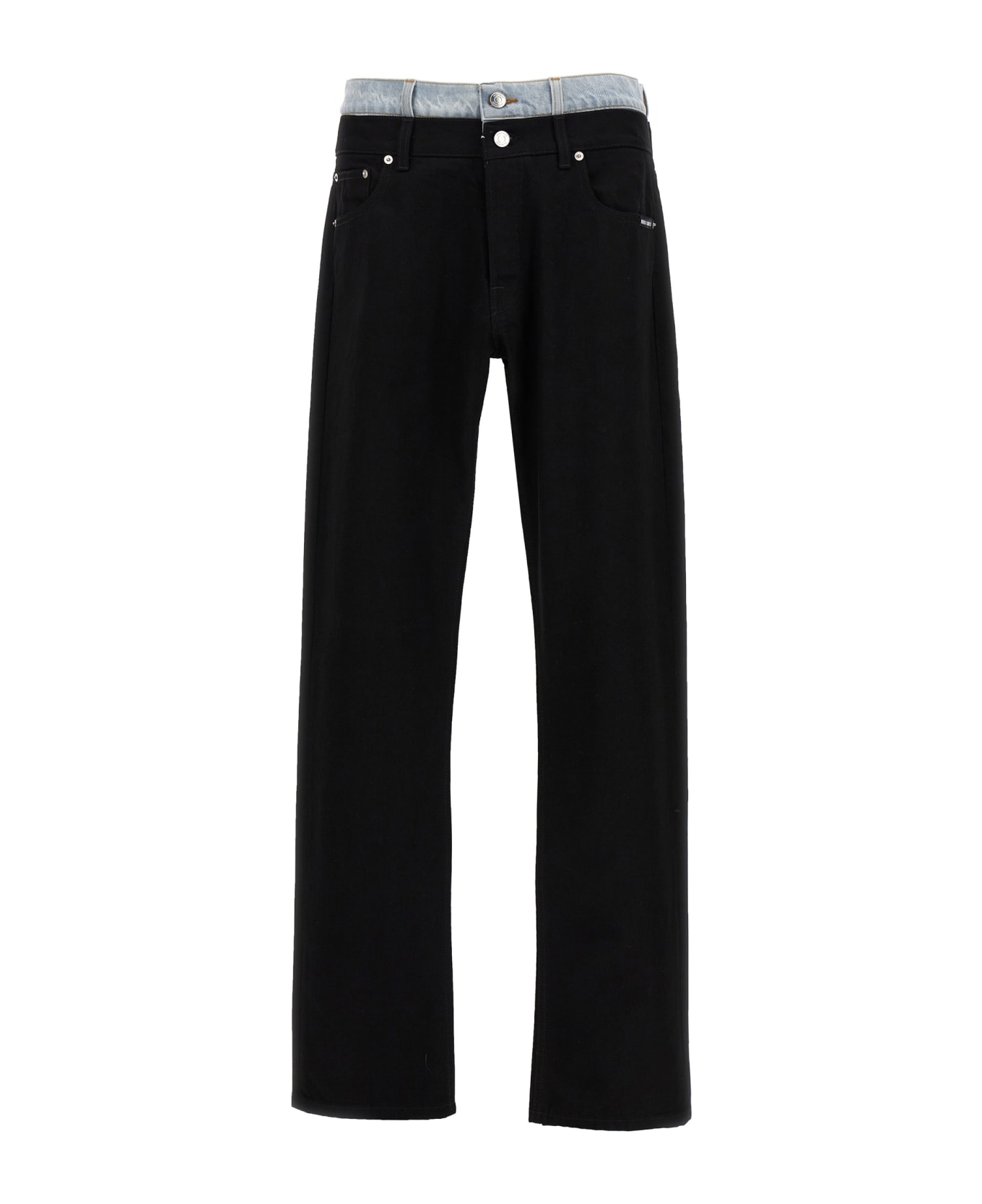 VTMNTS Double Waist Jeans - Black   デニム