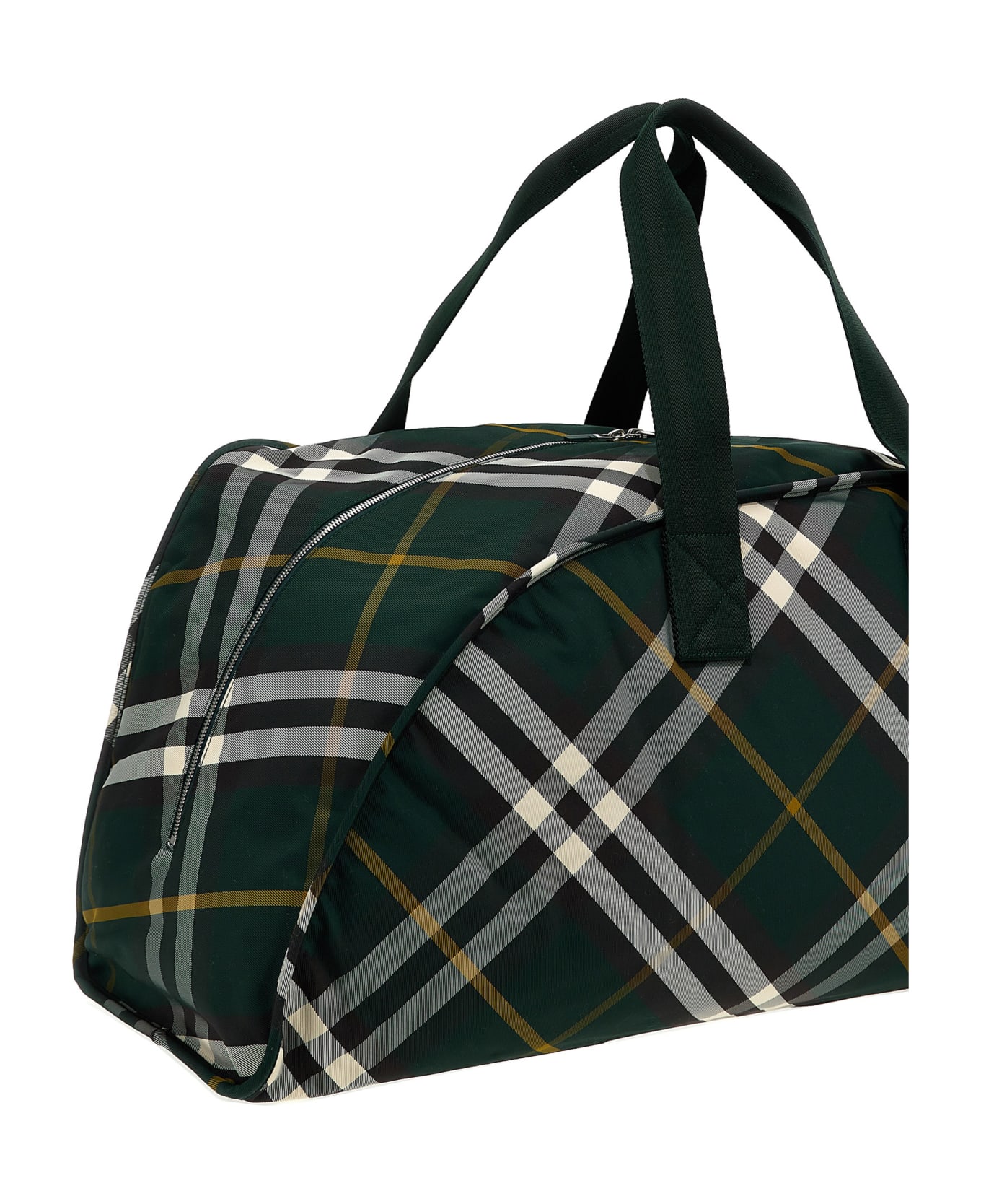 Burberry 'shield' Large Travel Bag - Green