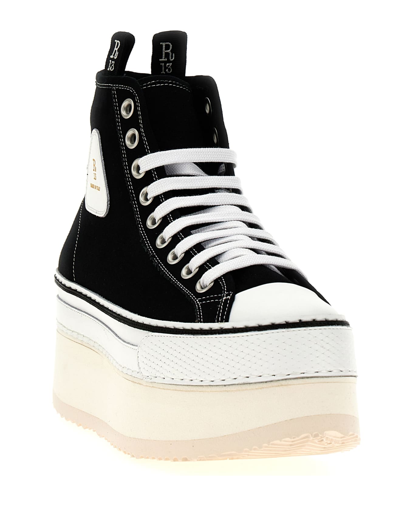 R13 'courtney' Sneakers - White/Black