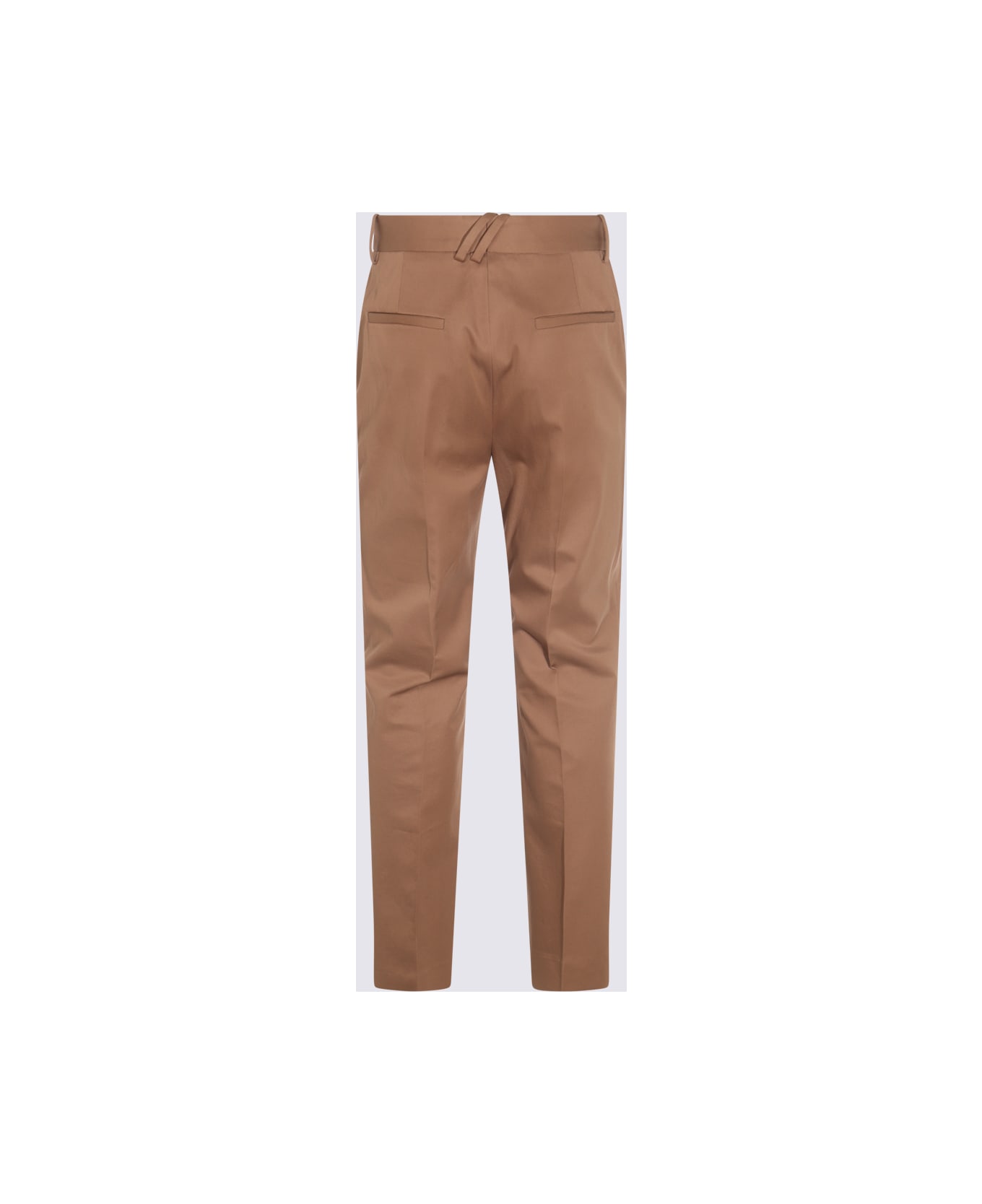 Burberry Beige Cotton Pants - Beige