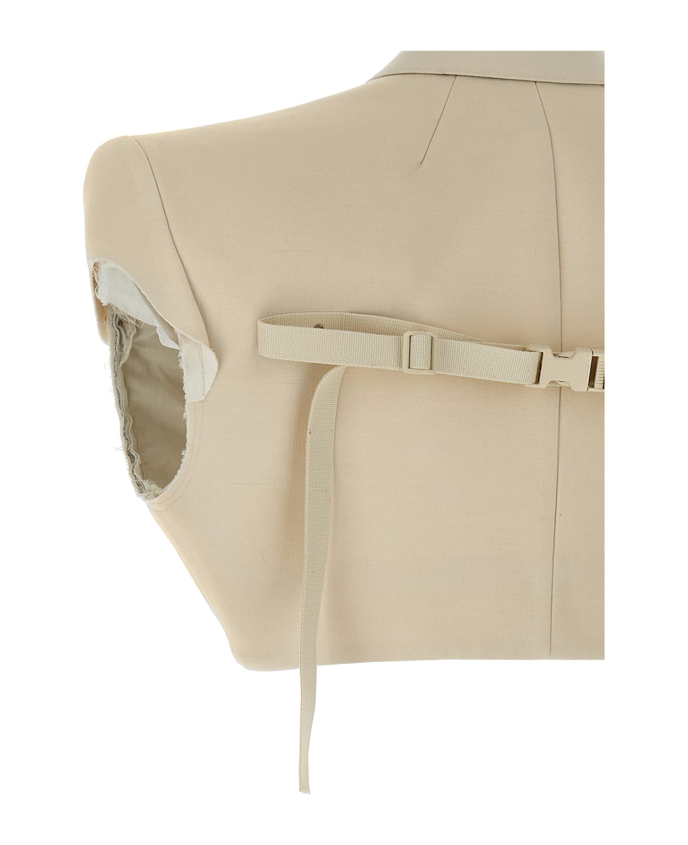 Rick Owens 
micro Tatlin
 Vest - Beige