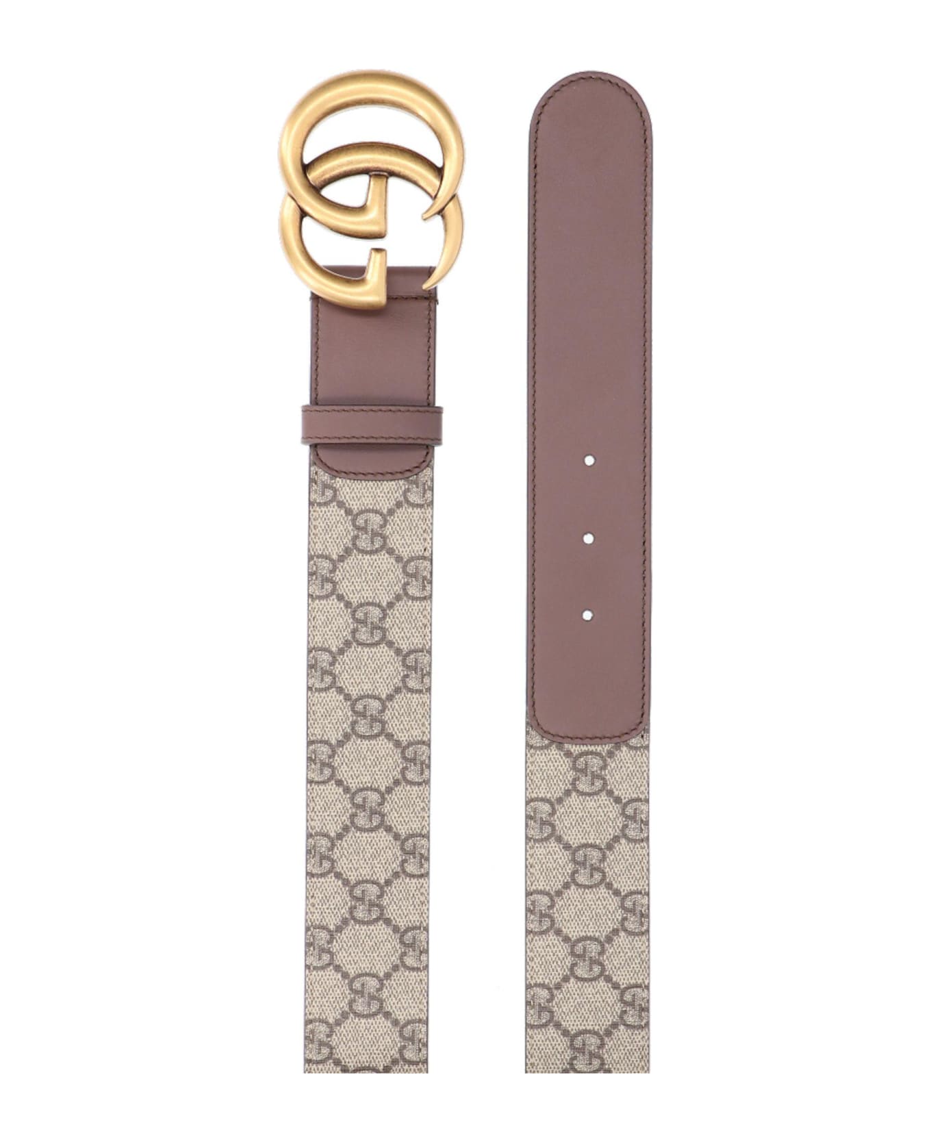 Gucci 'gg' Pattern Belt