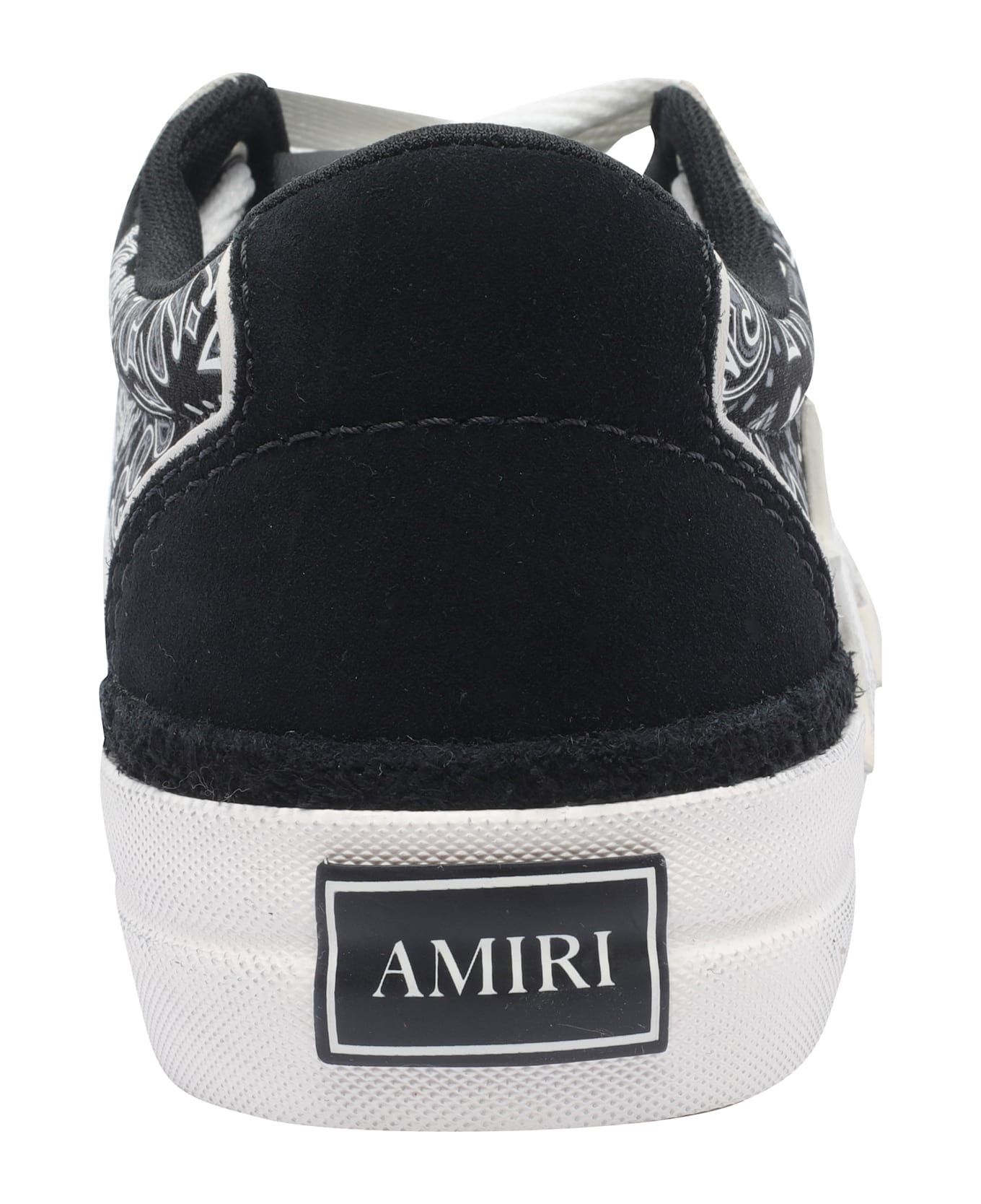 AMIRI Bandana Sunset Skate Sneakers - Black