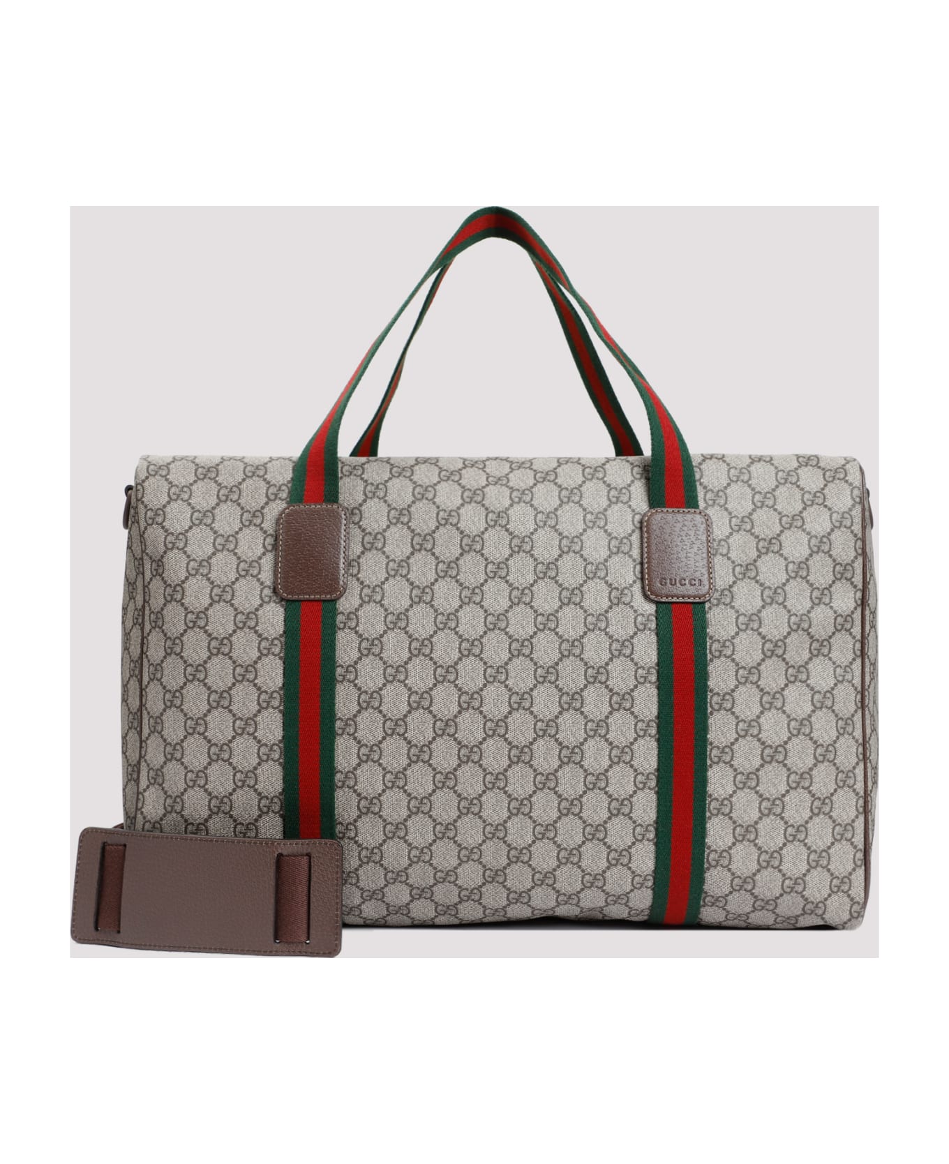 Gucci 'gg Supreme' Large Travel Bag - B.eb N.ace