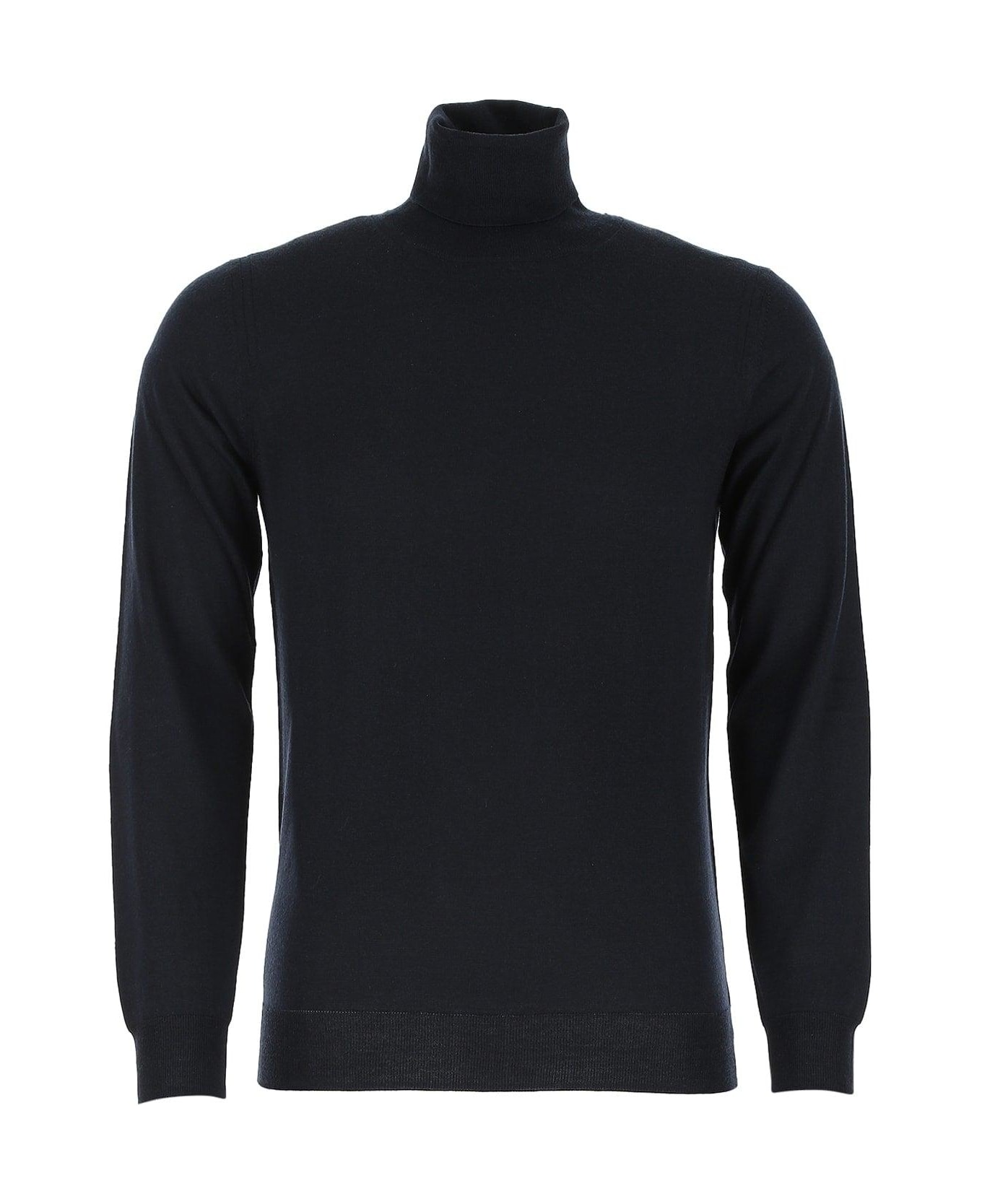 Paolo Pecora Roll Neck Knitted Jumper Paolo Pecora - BLUE