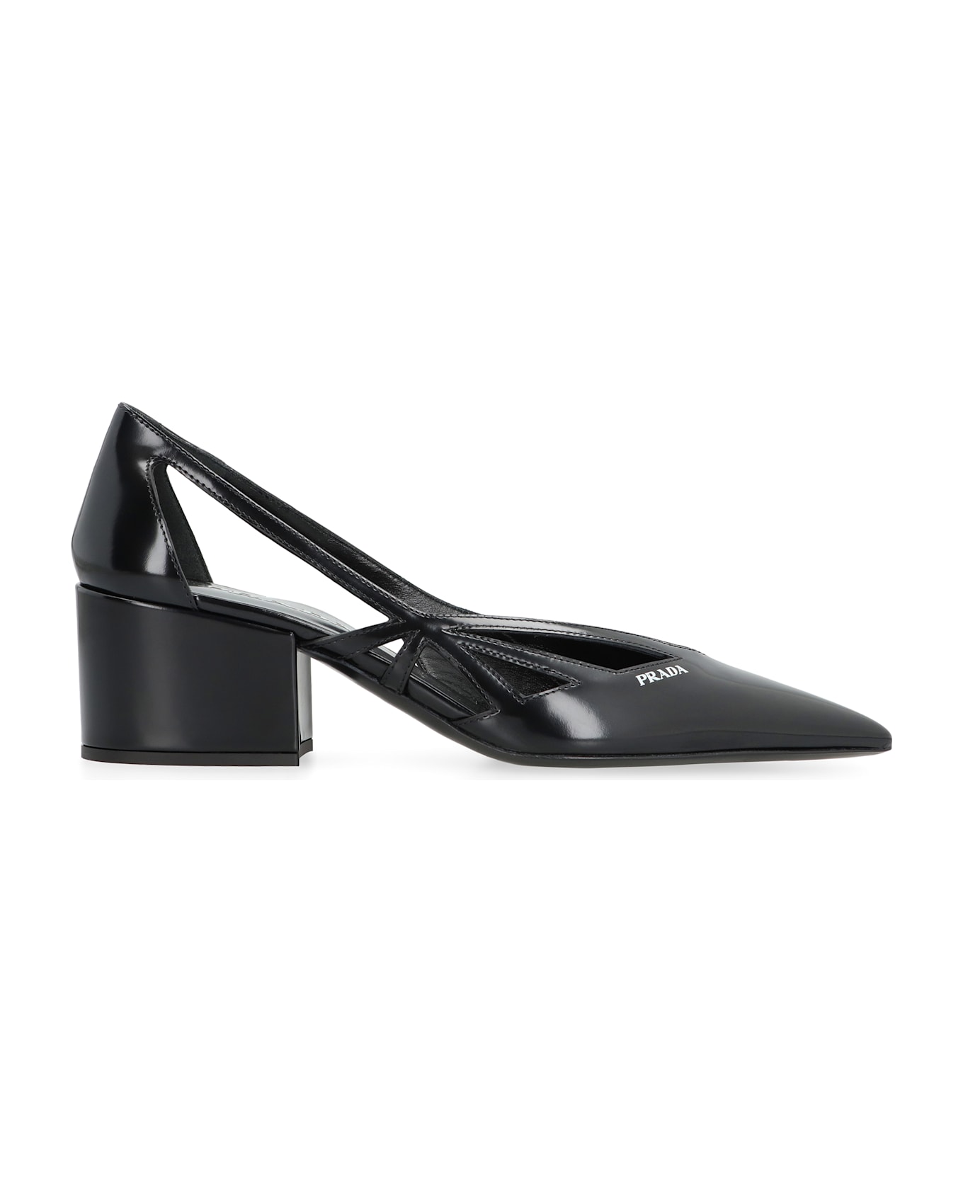 Prada Leather Pumps - black