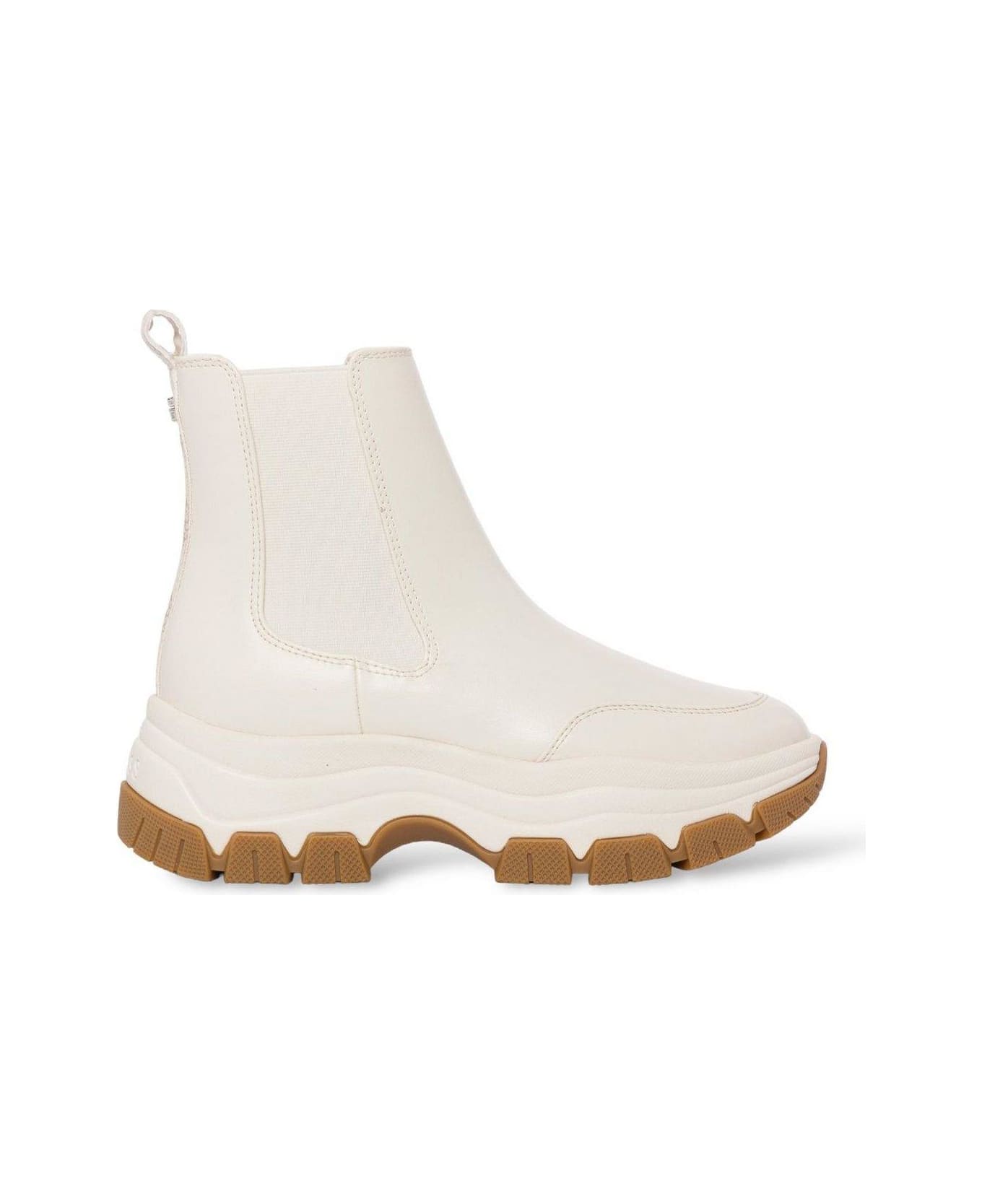 Guess Besona High-top Slip-on Sneakers - Cream