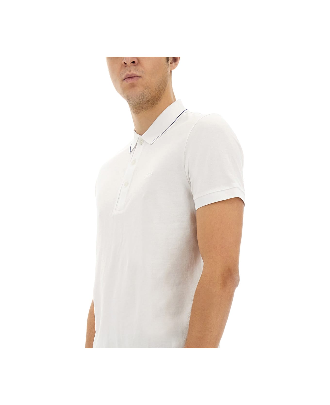 Hugo Boss Polo "paule 4" - WHITE