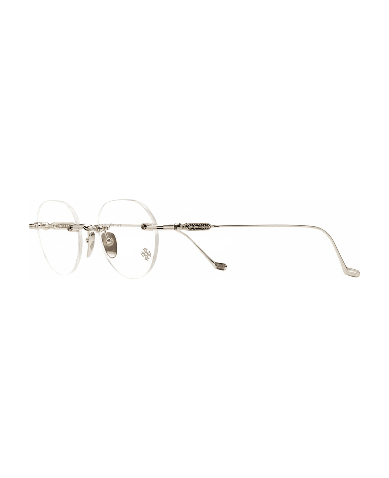 Chrome Hearts Soffffffffers - Shiny Silver Rx Glasses - Silver