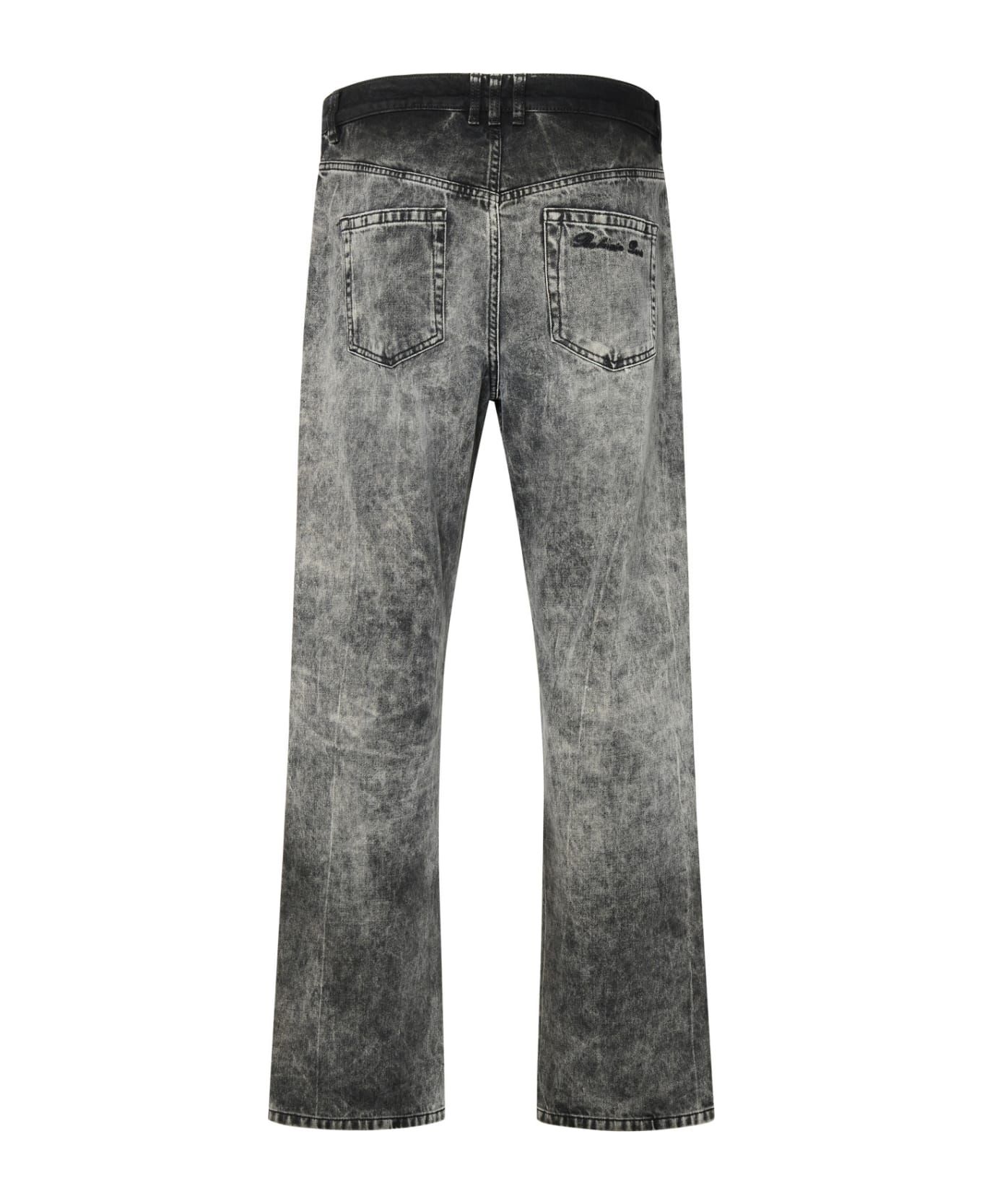 Balmain Gray Cotton Jeans - Grey