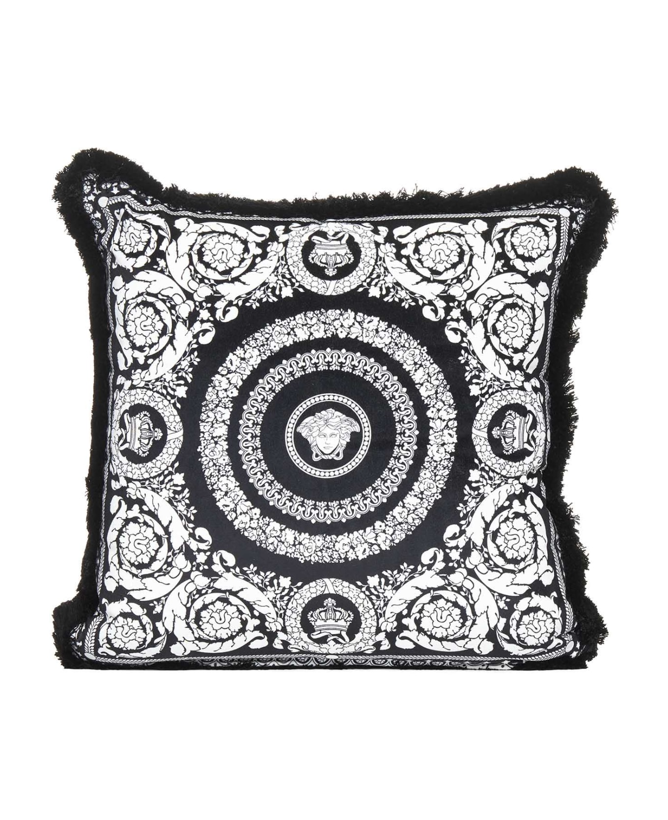 Versace Cushion - Black+white