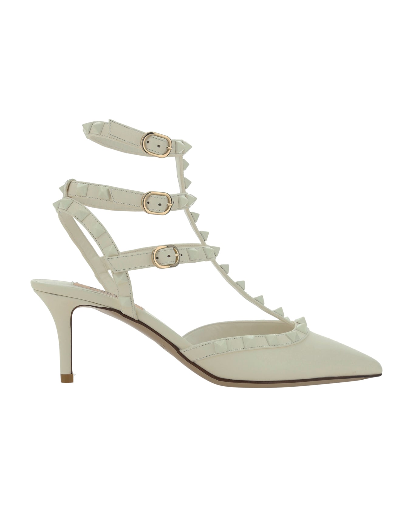 Valentino Garavani Rockstud Pumps - Ivory