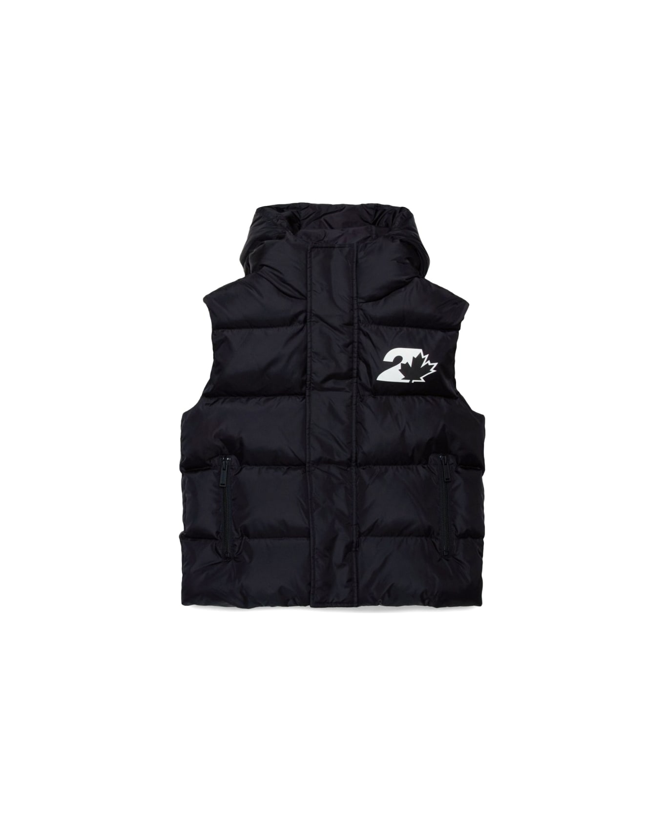 Dsquared2 Vest - BLACK